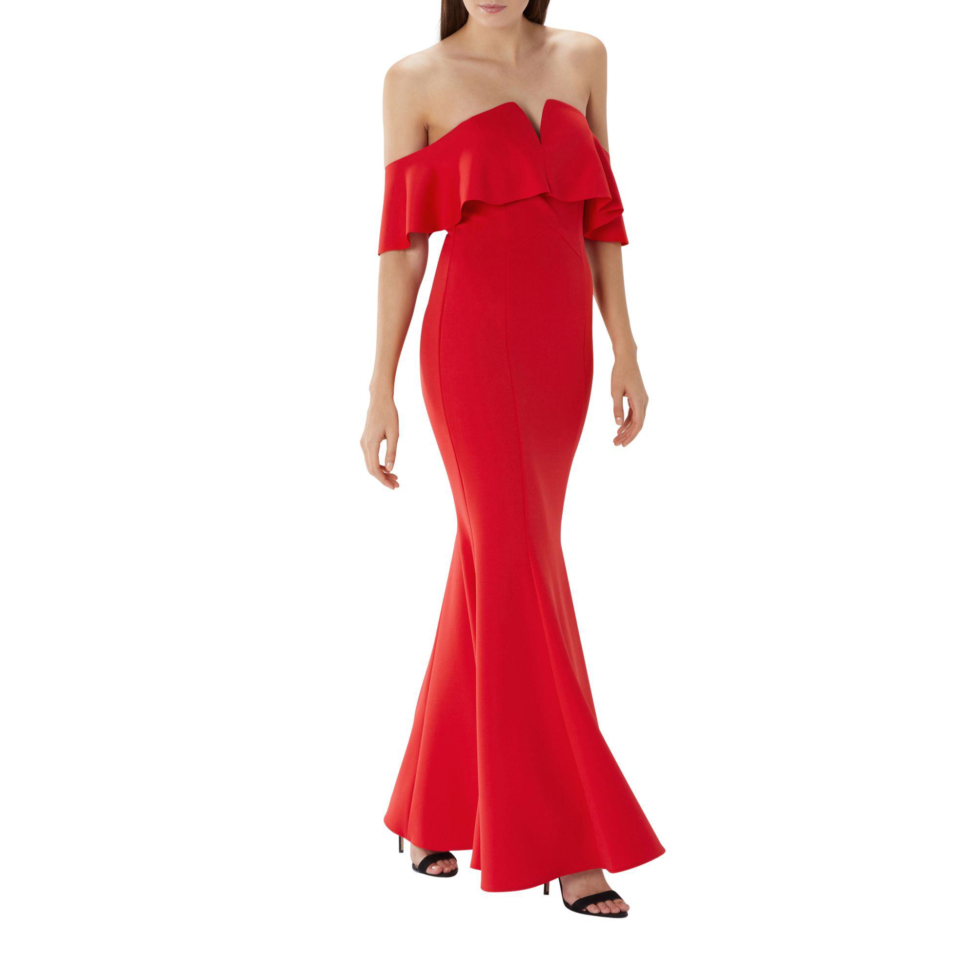coast fishtail dress