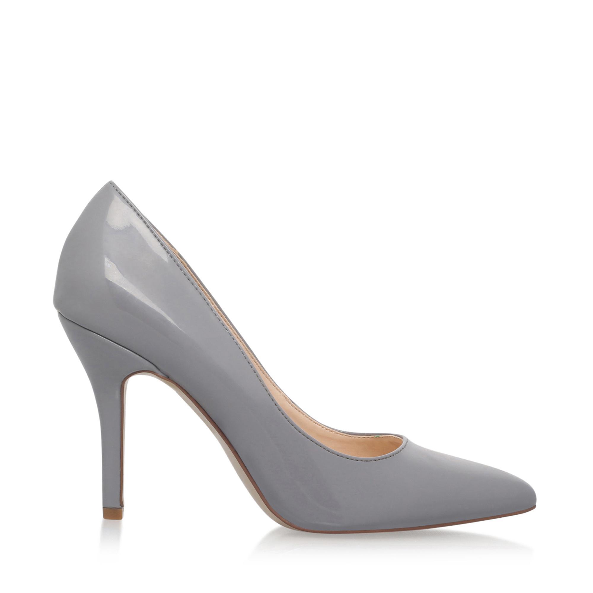 charcoal gray high heels