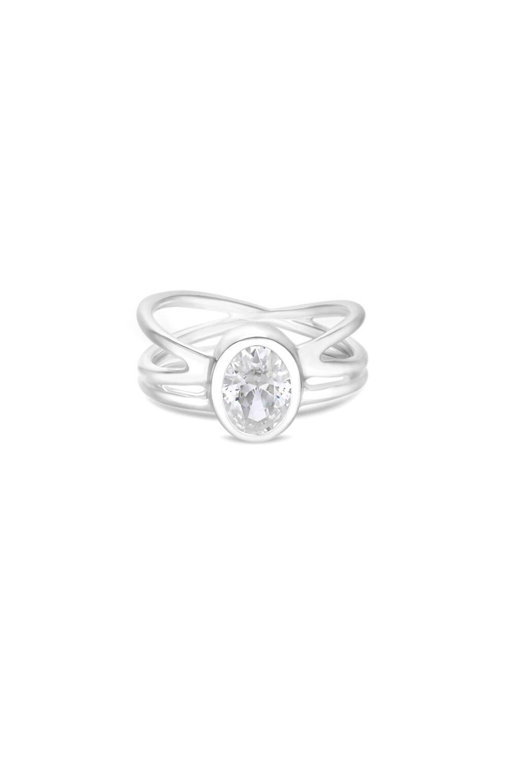 Debenhams simply silver rings sale