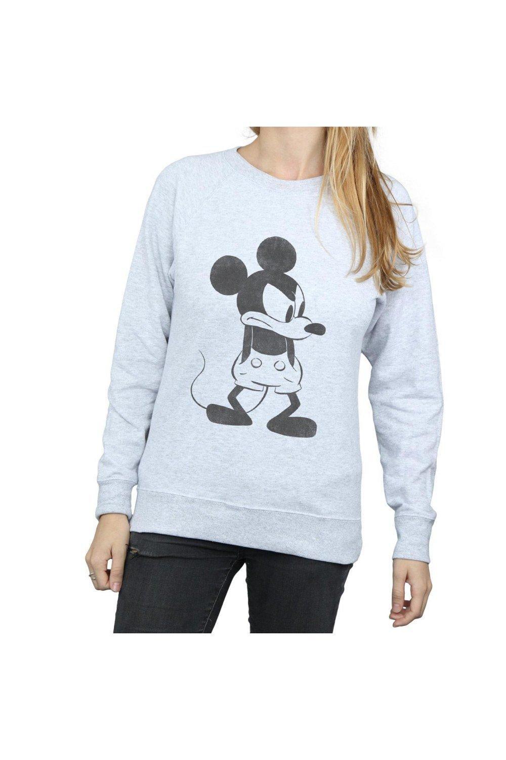 Angry mickey hotsell mouse sweatshirt