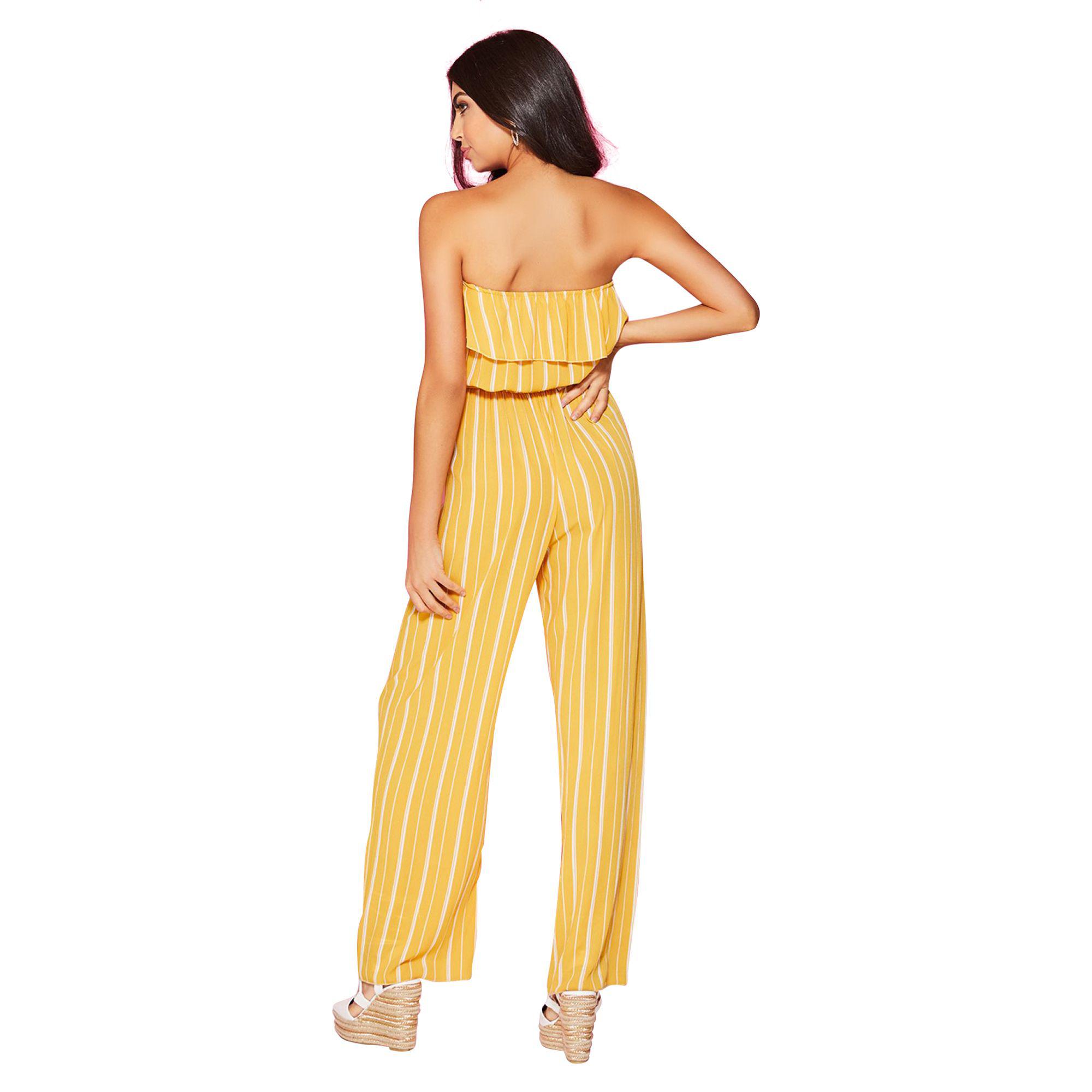 quiz mustard jumpsuit