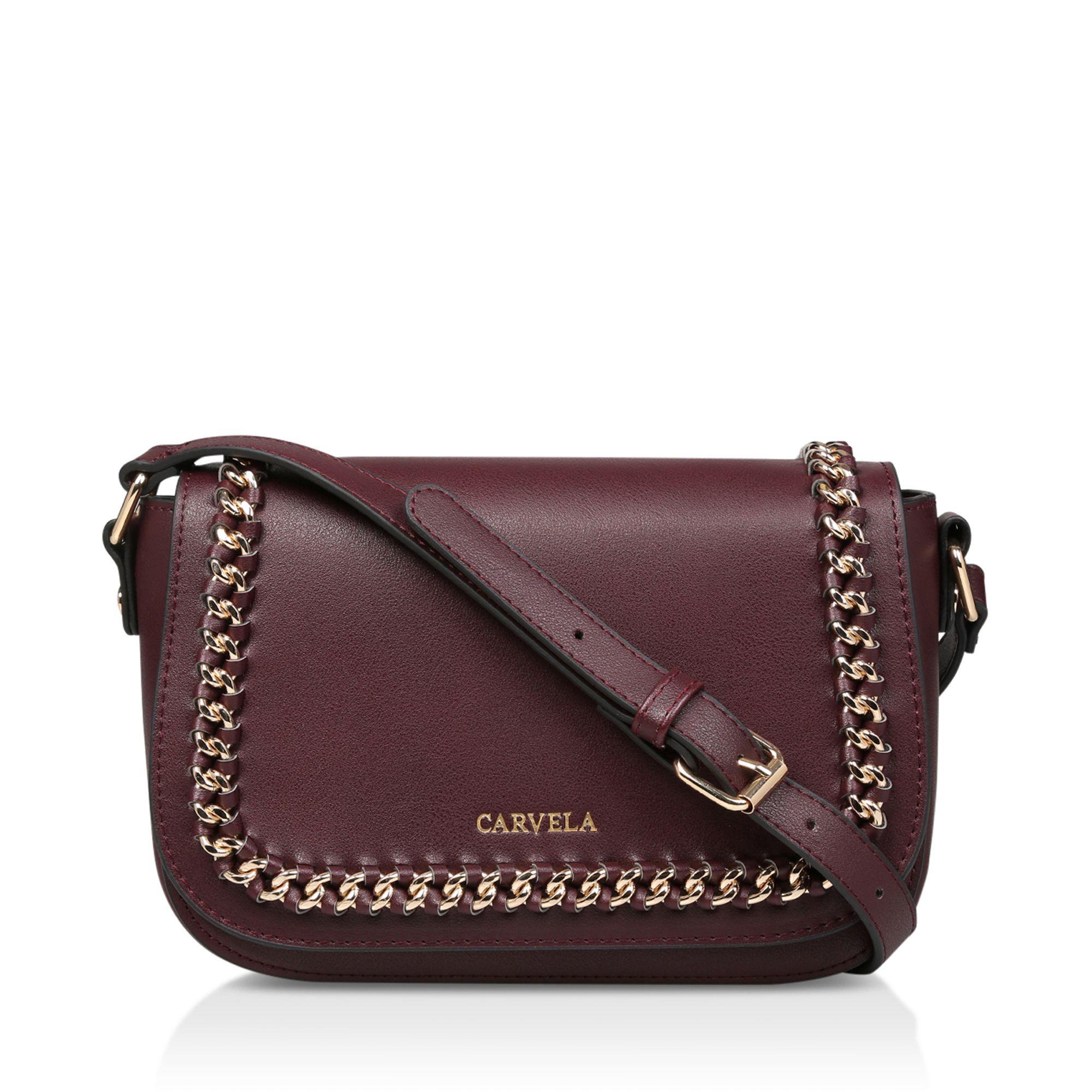 Ø§Ù„Ø³Ù†ÙˆÙ†Ùˆ Ù‚Ù…Ø§Ø´ Ù„ÙˆØ­ Kurt Geiger Purple Leather Emma Small Saddle Wine Handbags Lyst Translucent Network Org