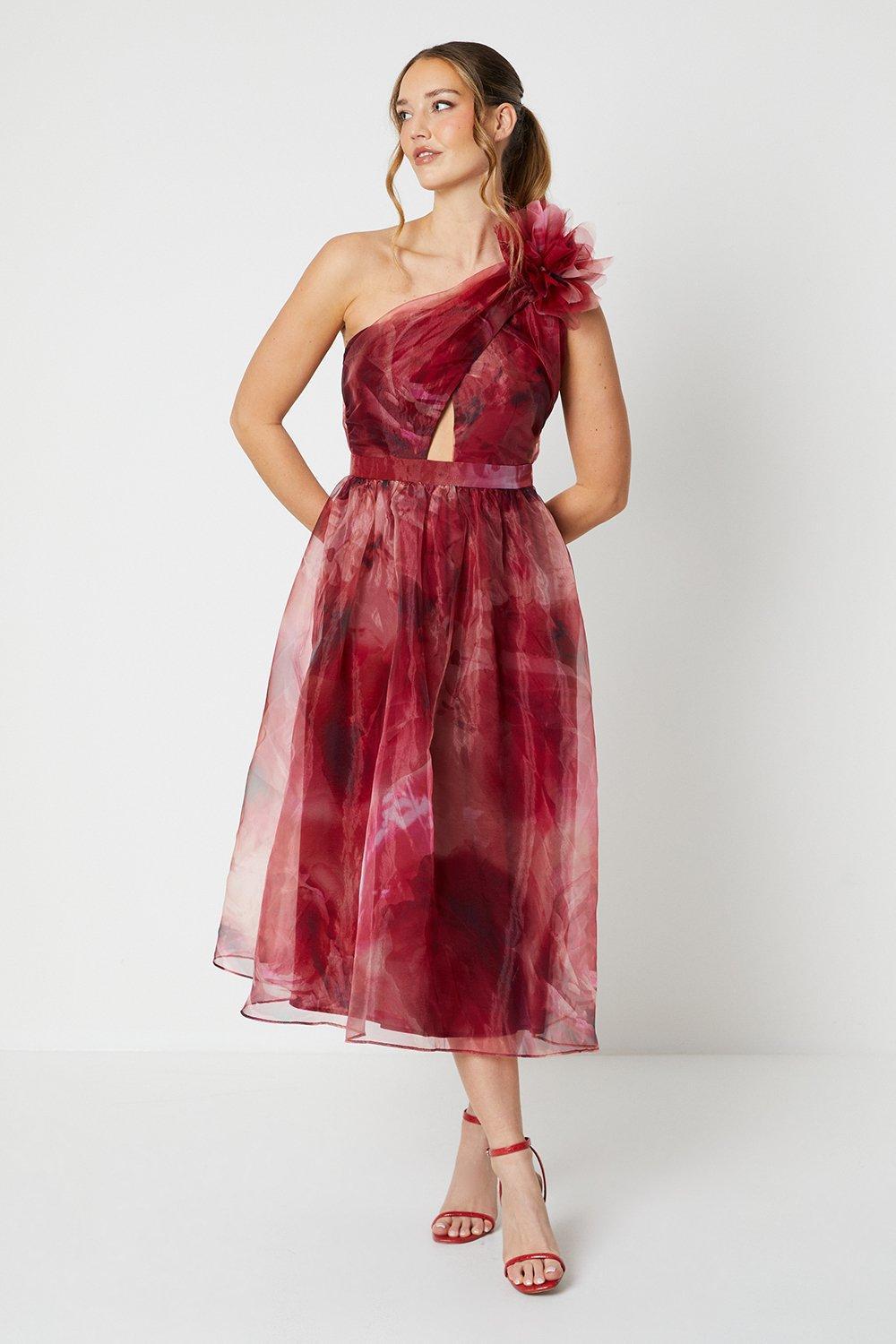 Coast red dress debenhams cheap