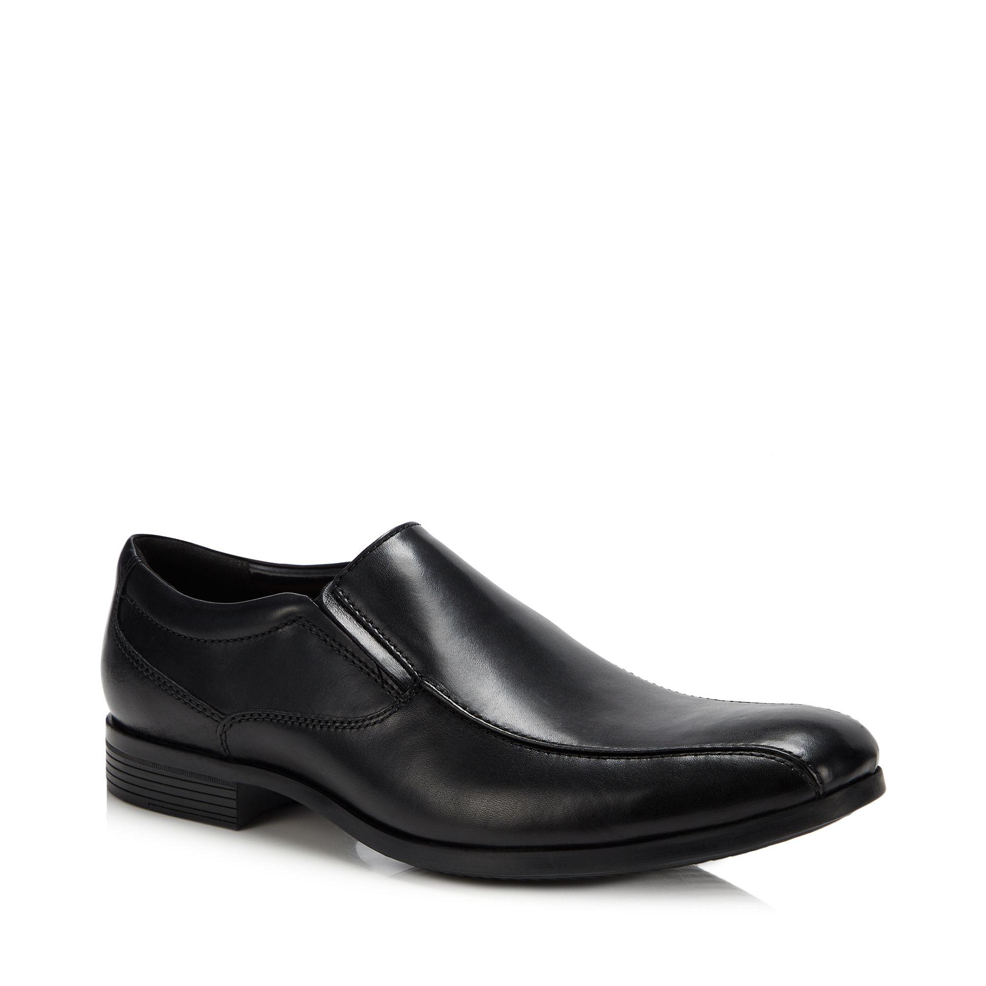 Clarks Men's Leather 'conwell' Slip On Shoes in Black for Men - Lyst