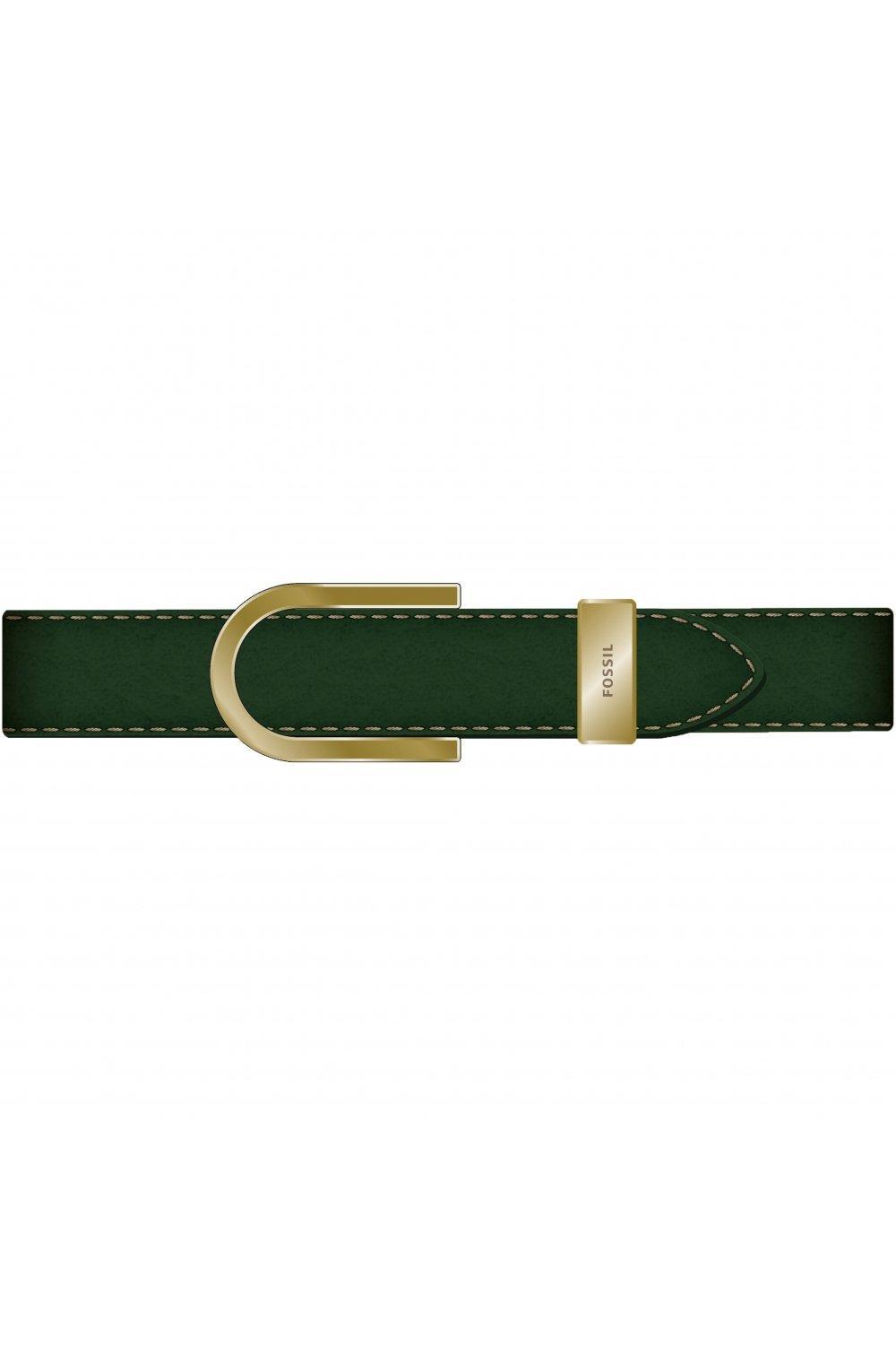 Fossil Jewellery Leather Bracelet - Jf04231710 in Green | Lyst UK