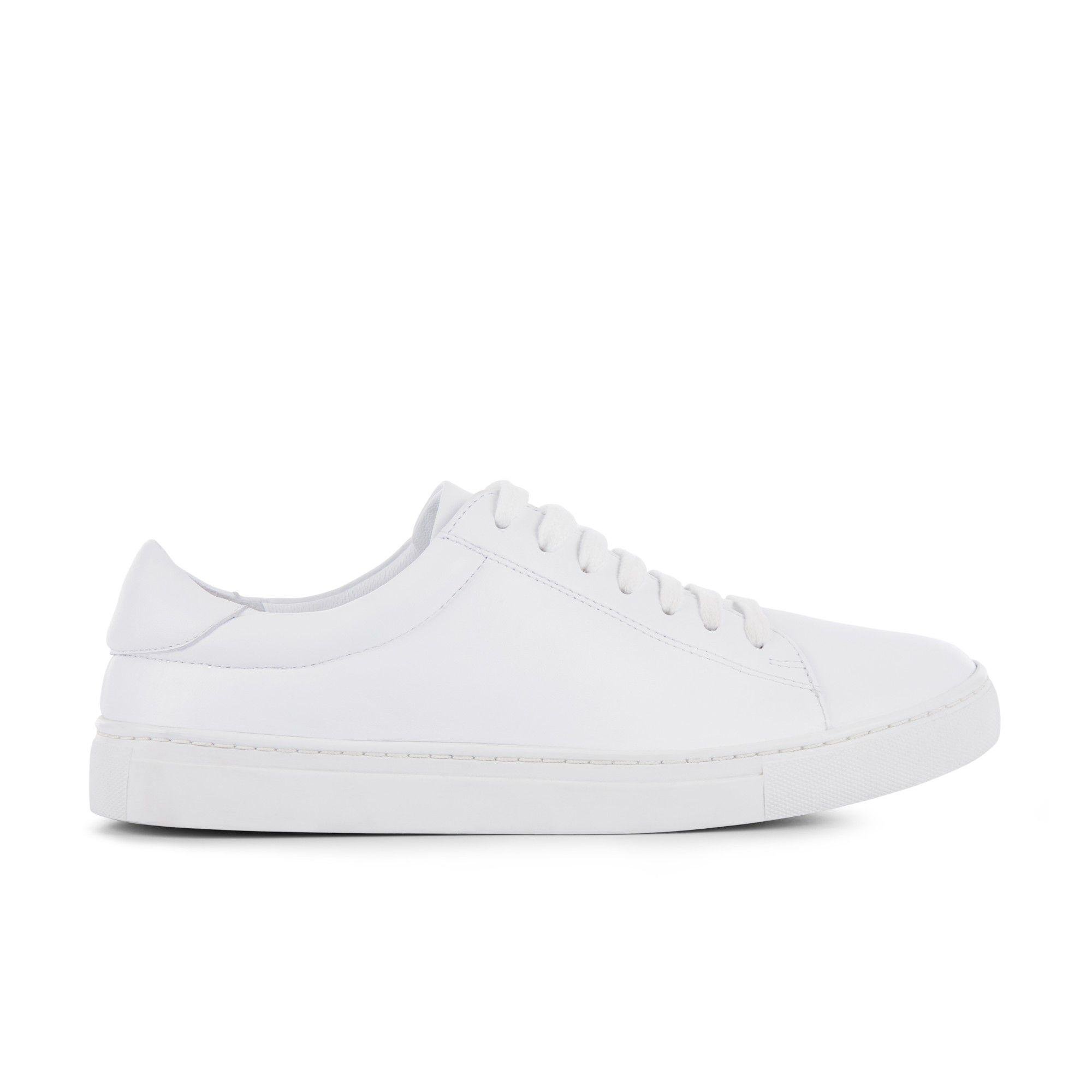 Hobbs Leather 'hollie' Trainers in White - Lyst