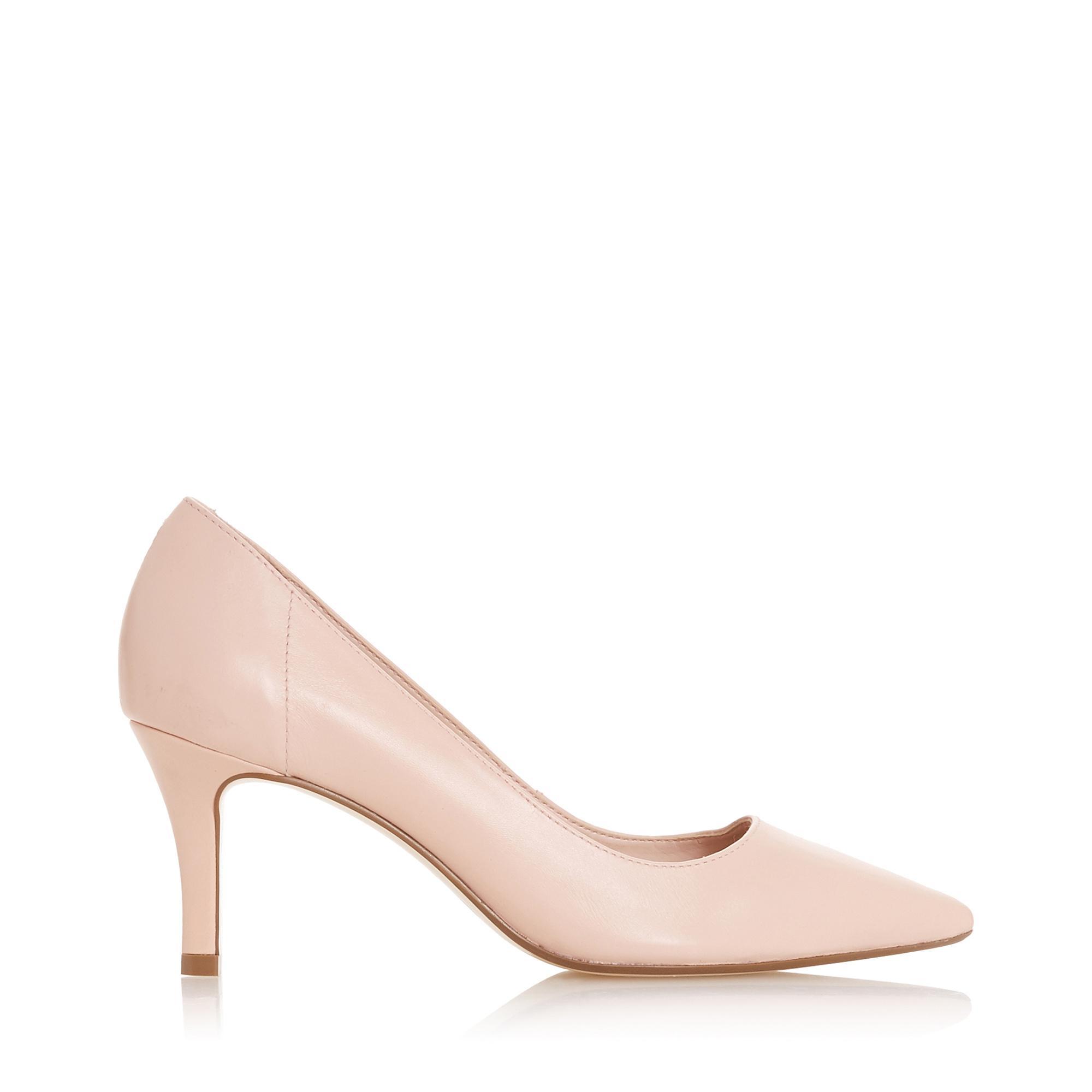 dune pink suede shoes
