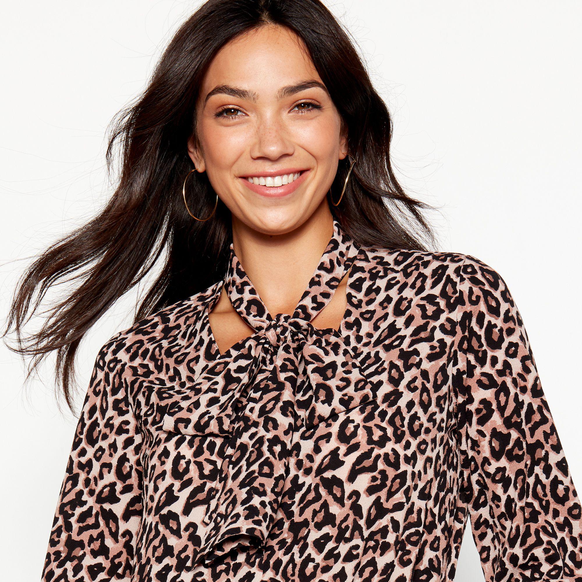 red herring leopard print top