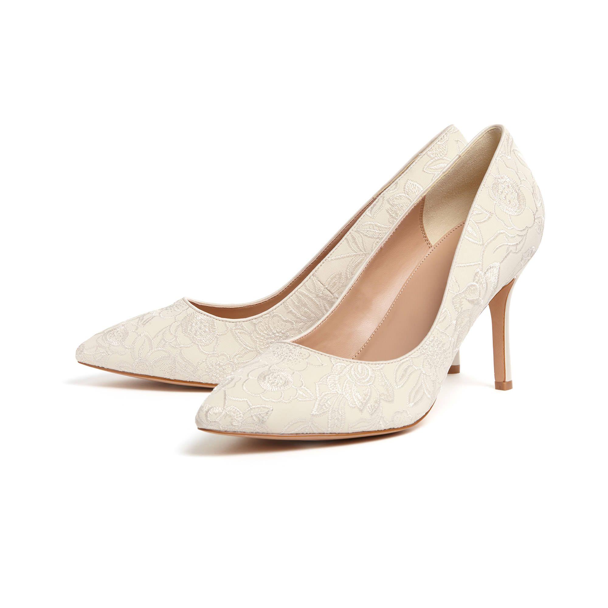 phase eight cream shoes