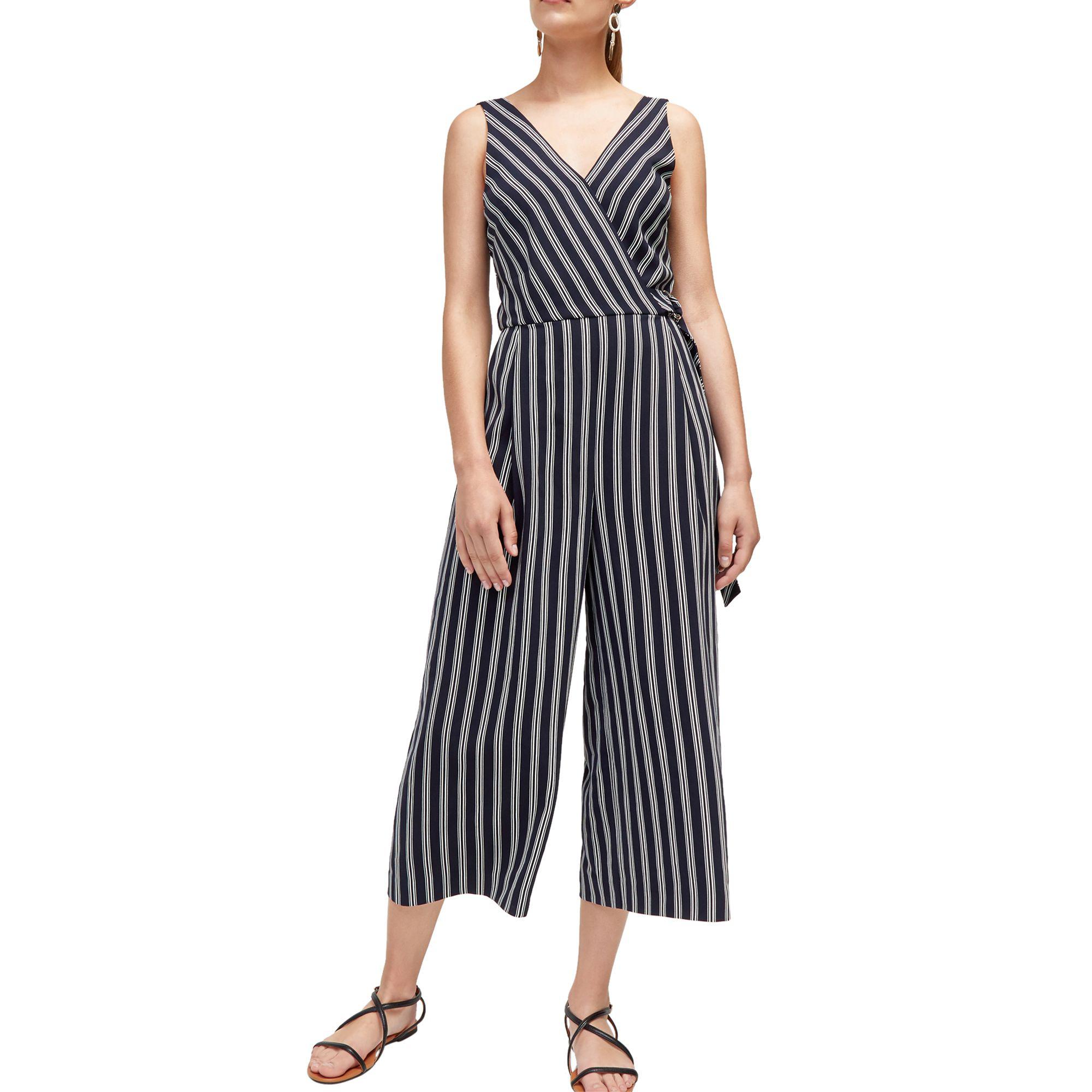warehouse stripe jumpsuit