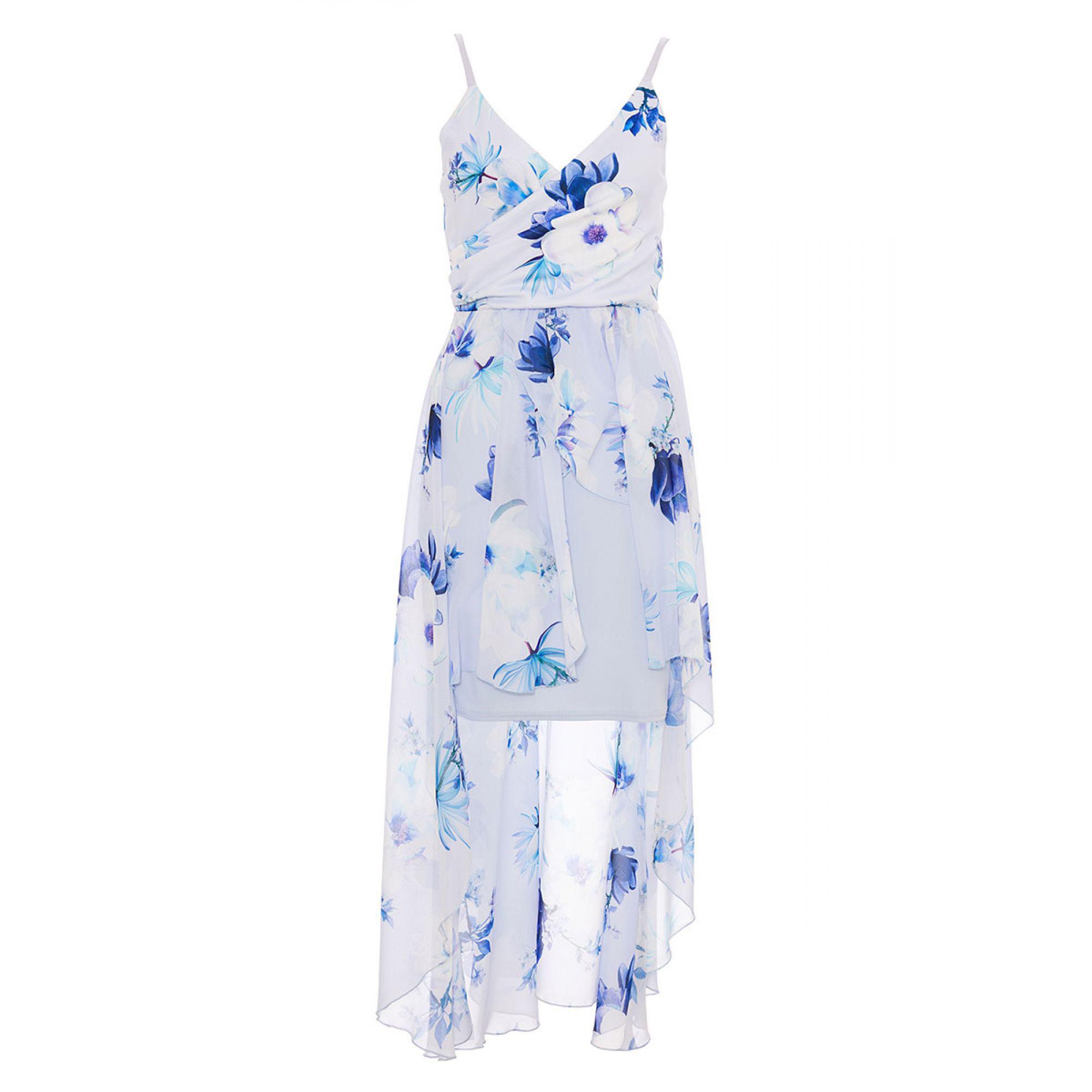 quiz pale blue dress