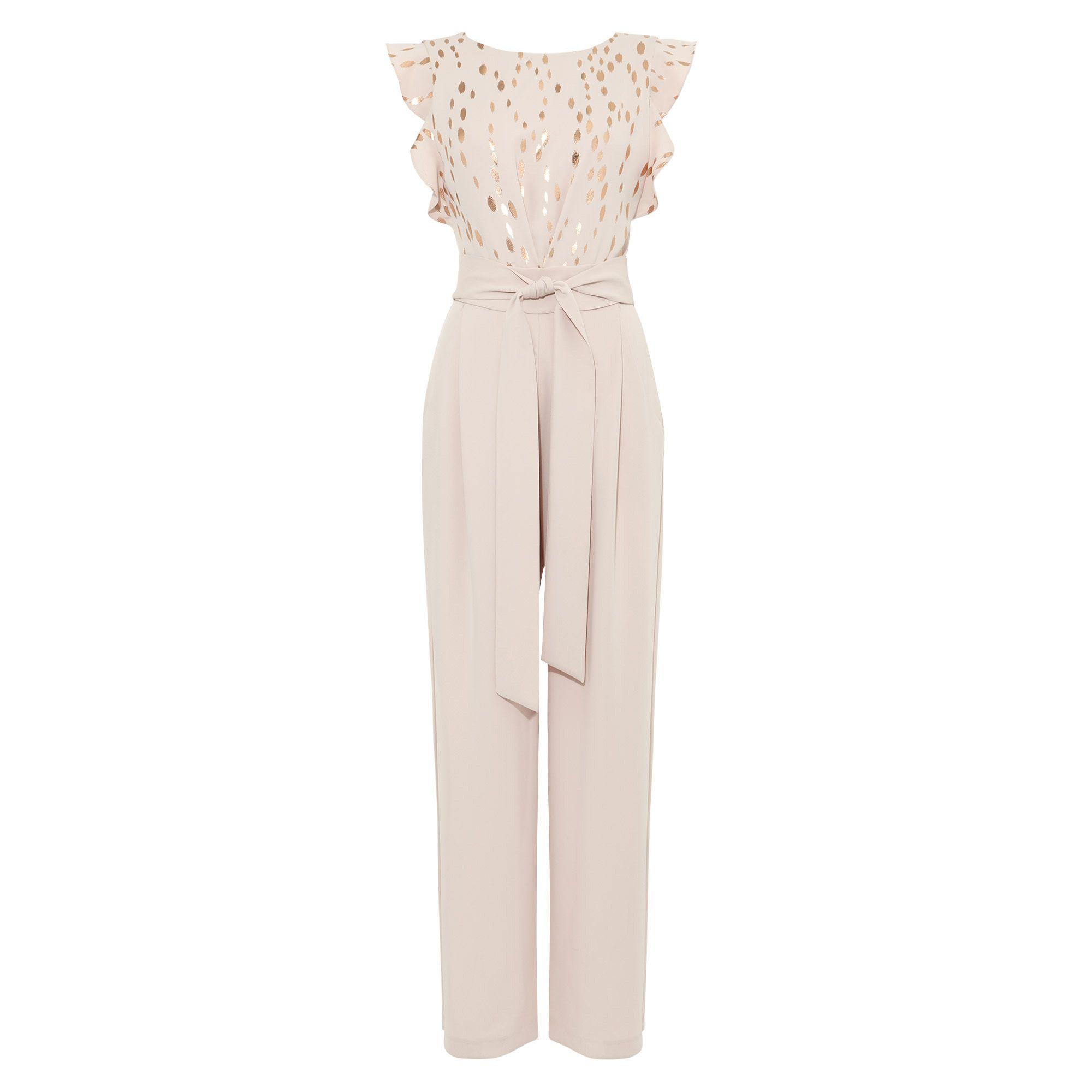 phase eight victoriana foil print jumpsuit