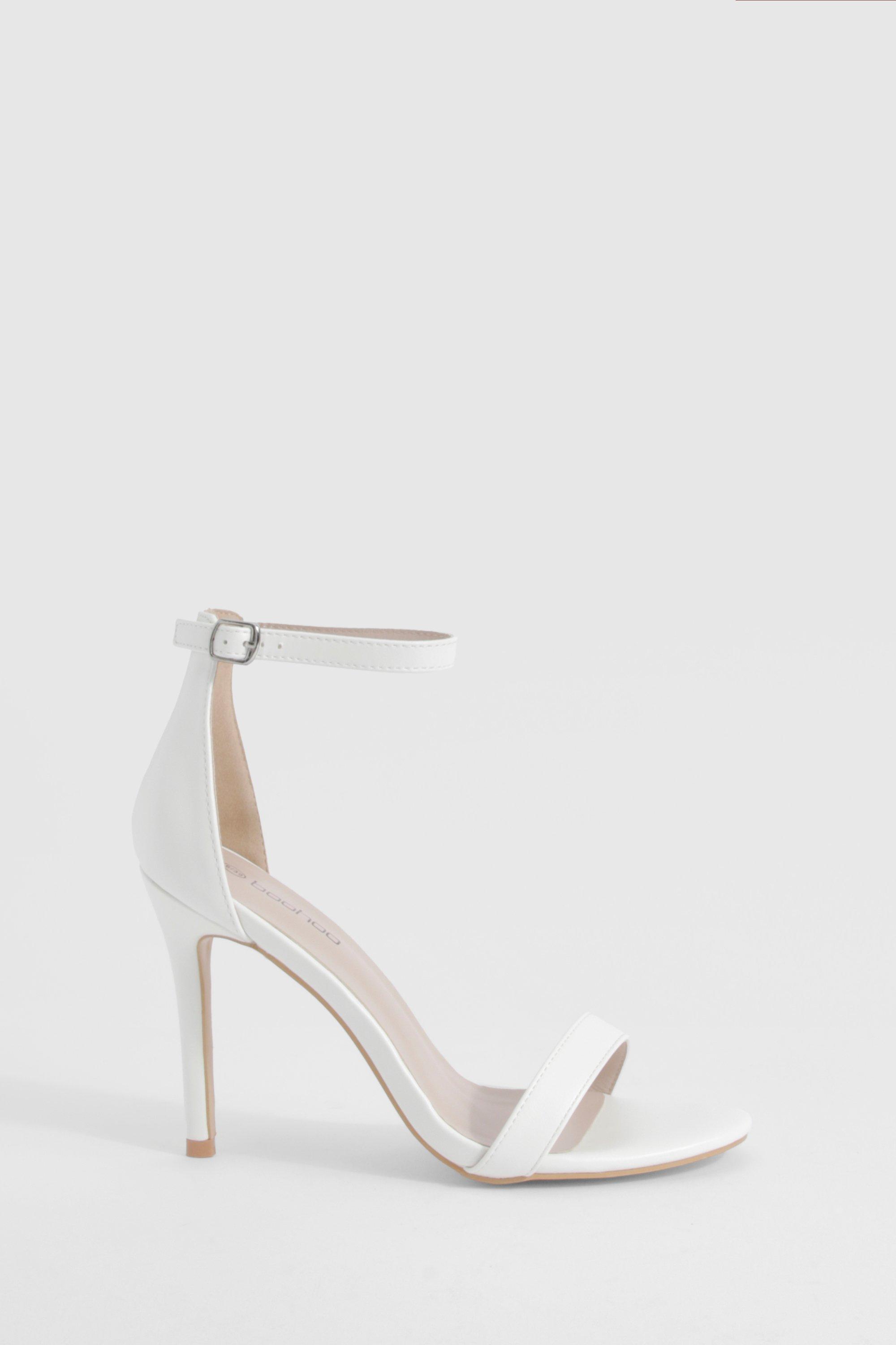 Basic white best sale heels