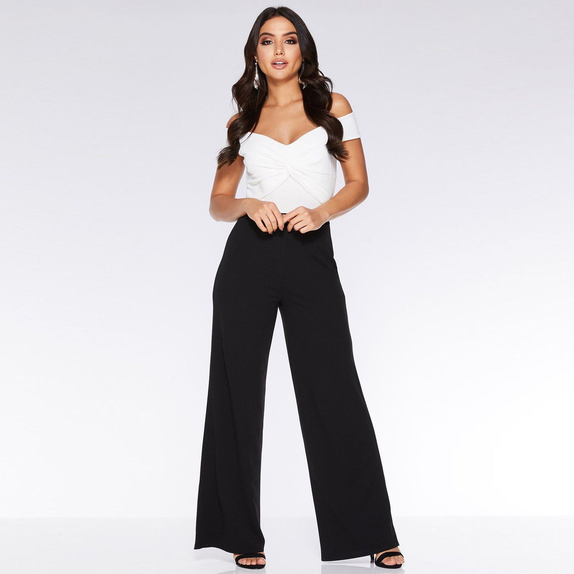 black and white jumpsuit quiz