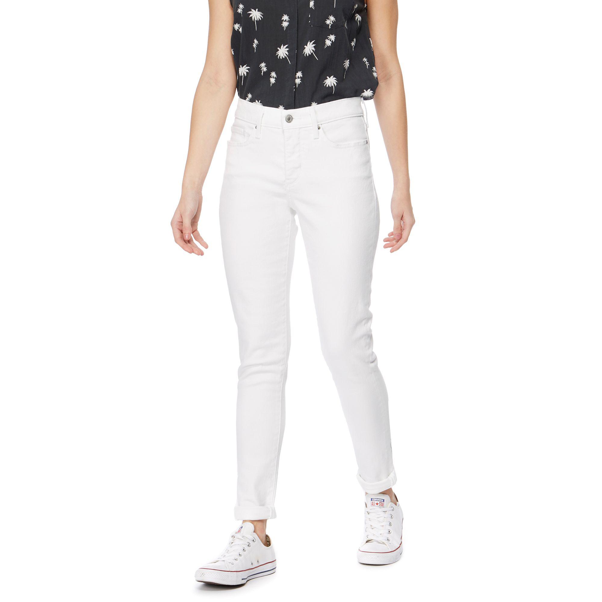 levi's 311 white jeans
