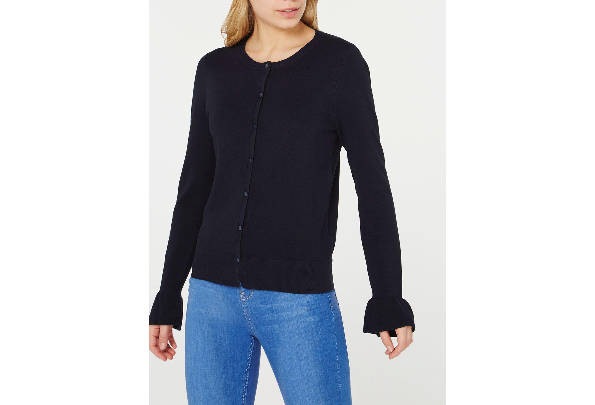 dorothy perkins navy cardigan