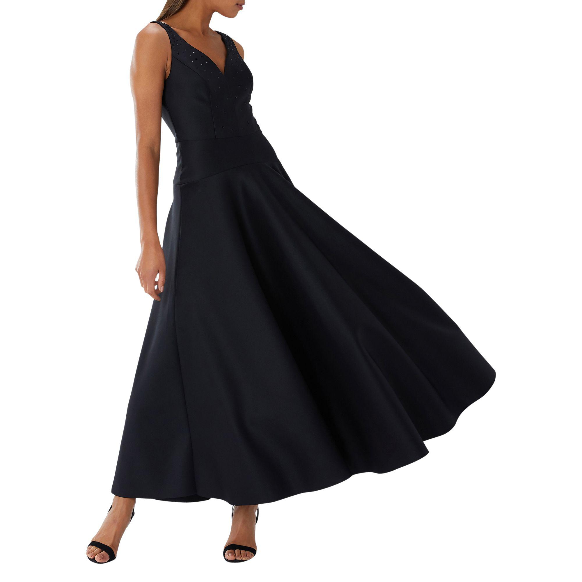 coast black amendine sparkle maxi dress