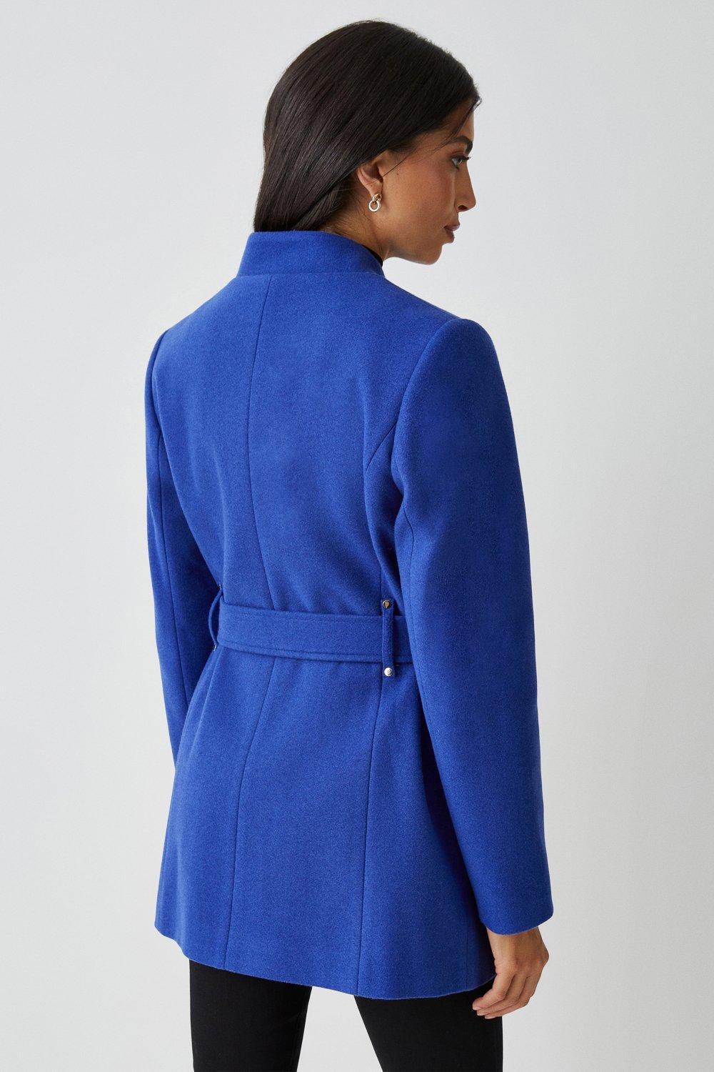 Wallis blue shop coat