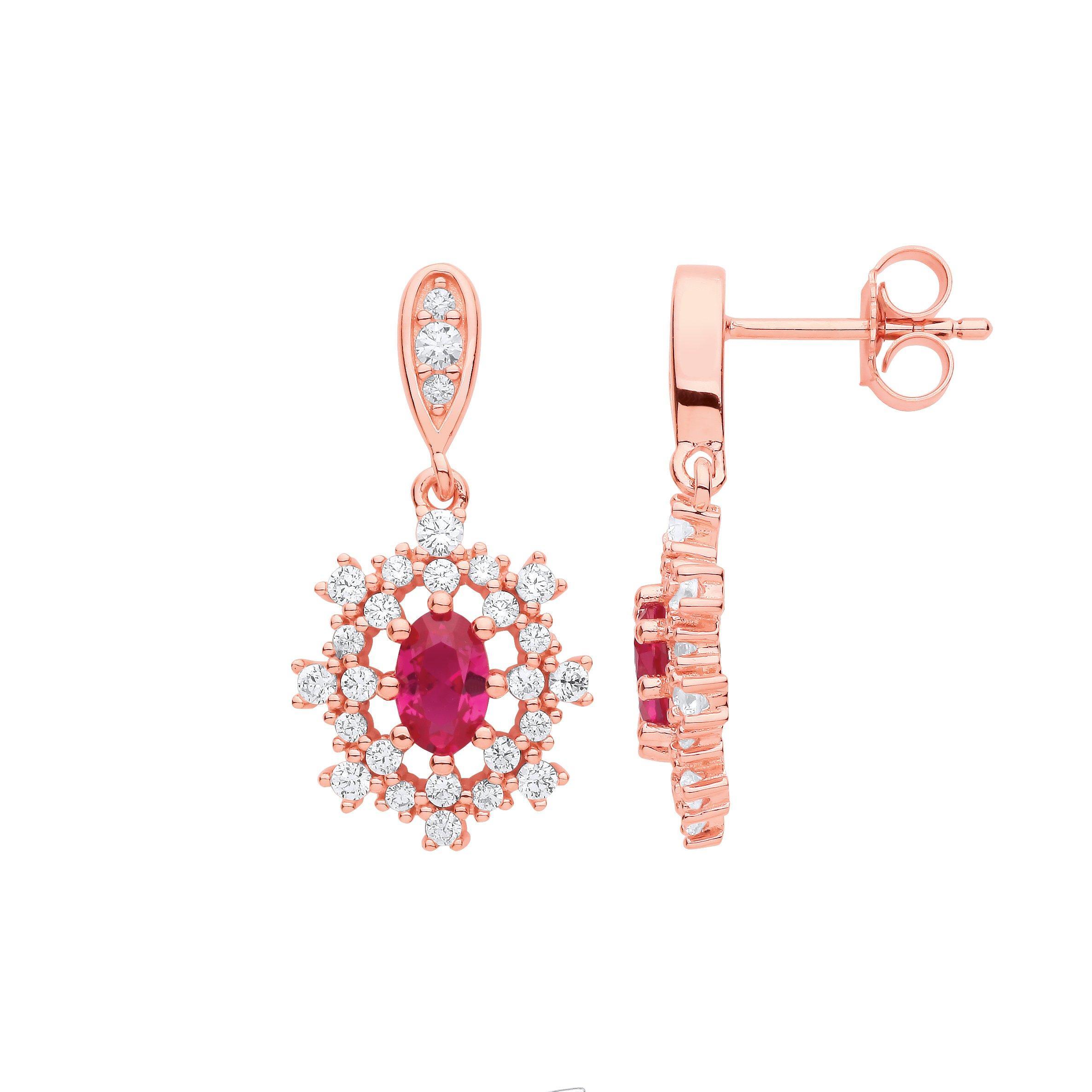 Debenhams rose gold on sale earrings