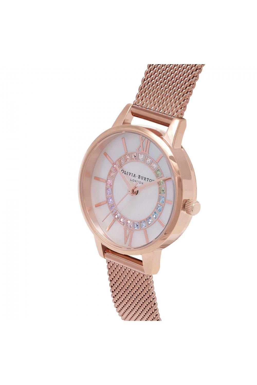 Olivia Burton Wonderland Stainless Steel Fashion Analogue Quartz