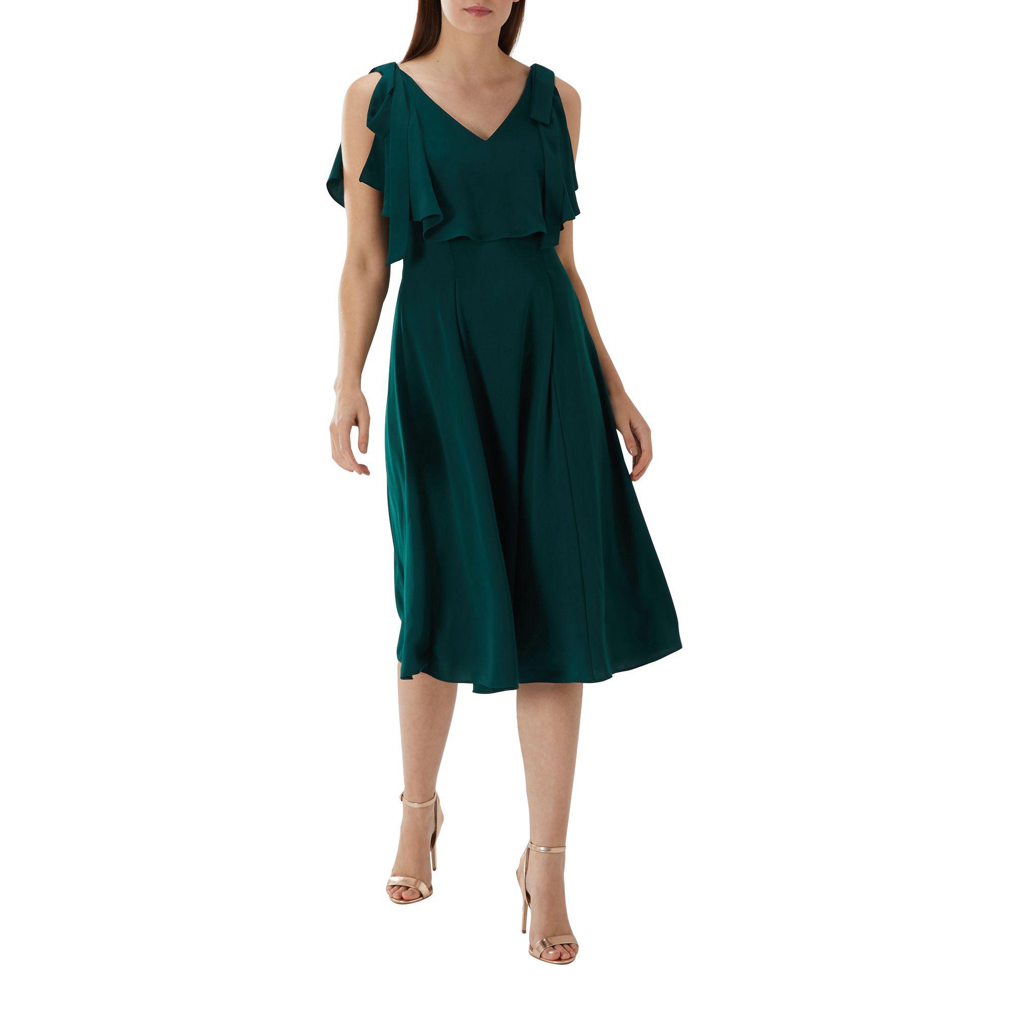 coast imana midi dress green
