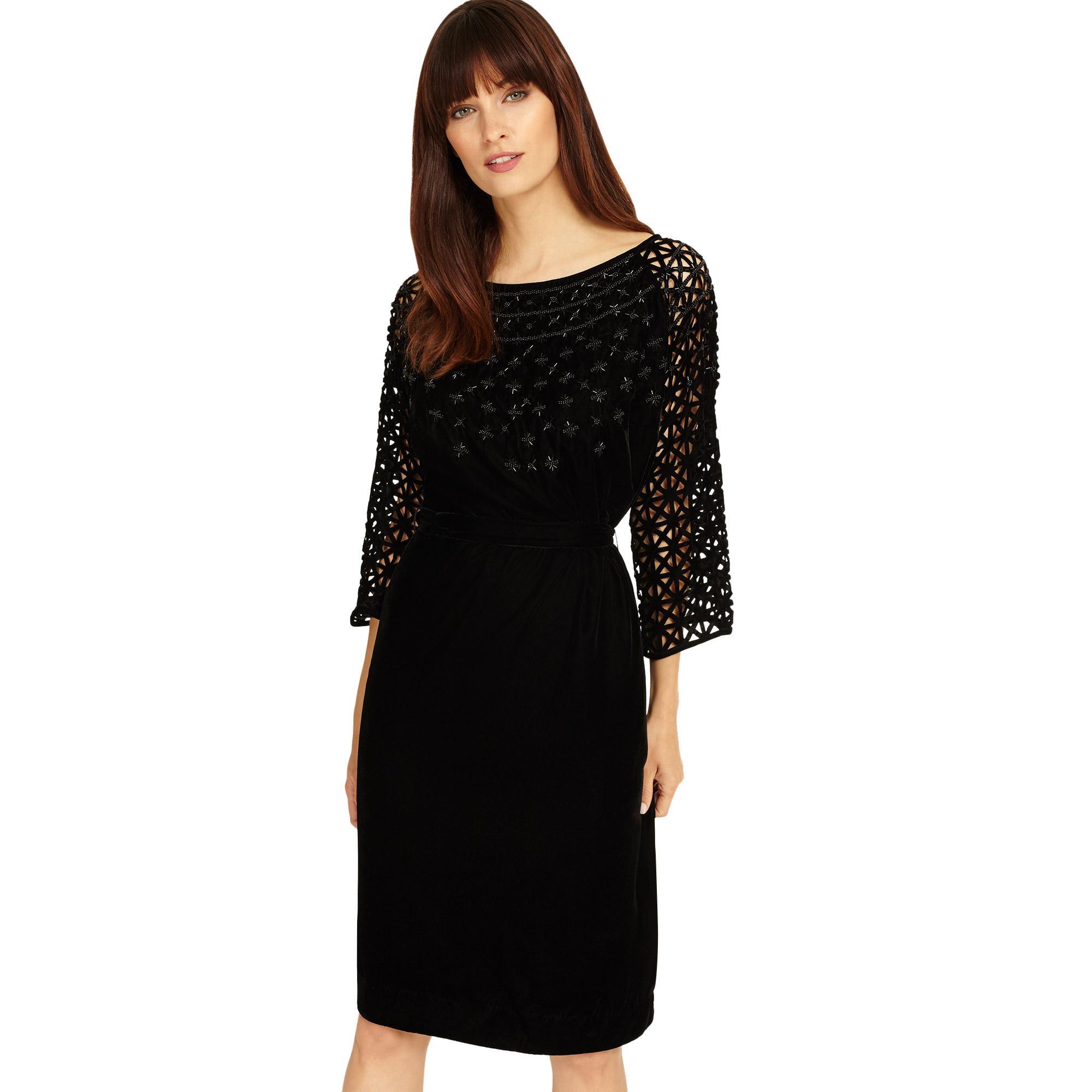 phase eight black lace dress