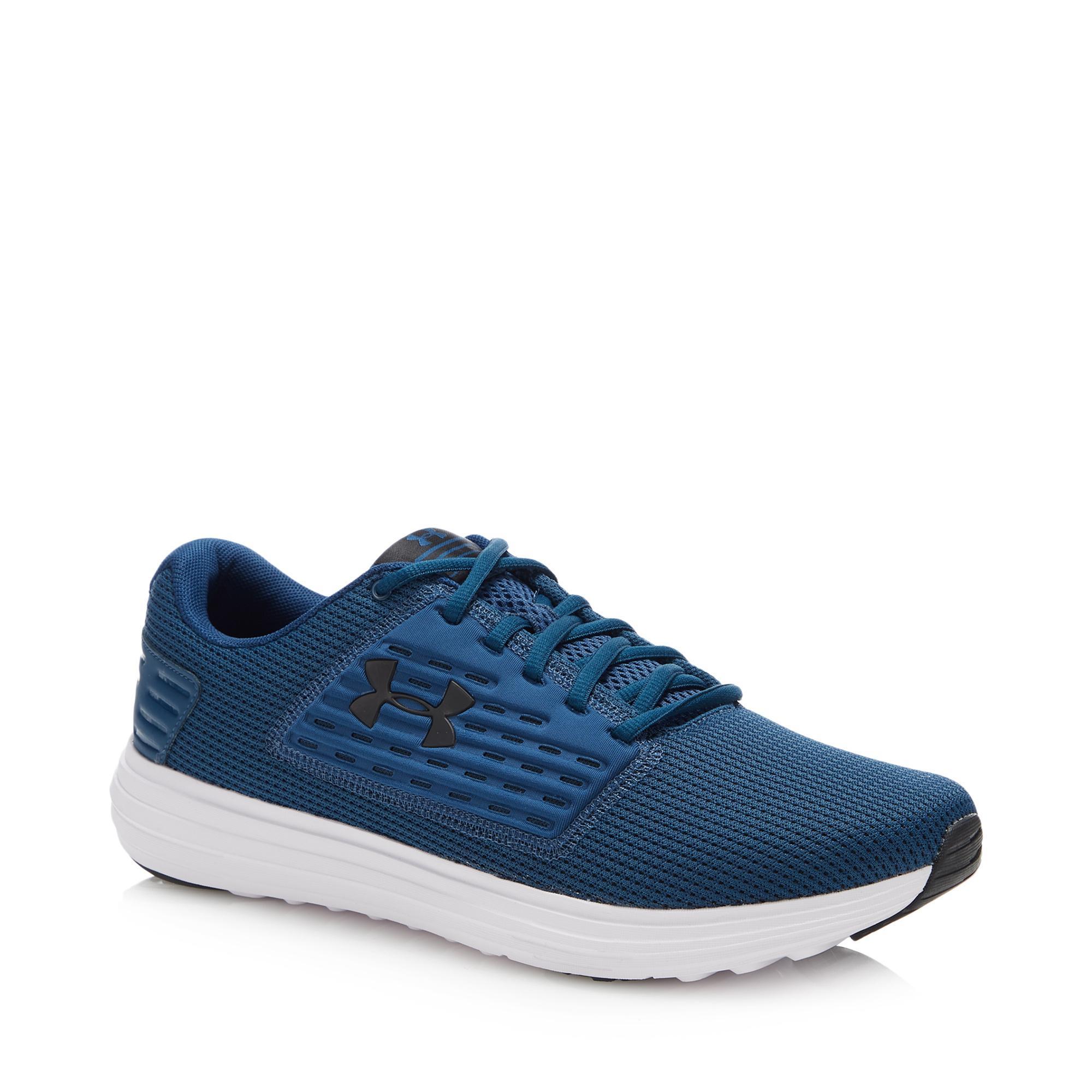 Under Armour Rubber Blue 'surge' Trainers for Men Lyst