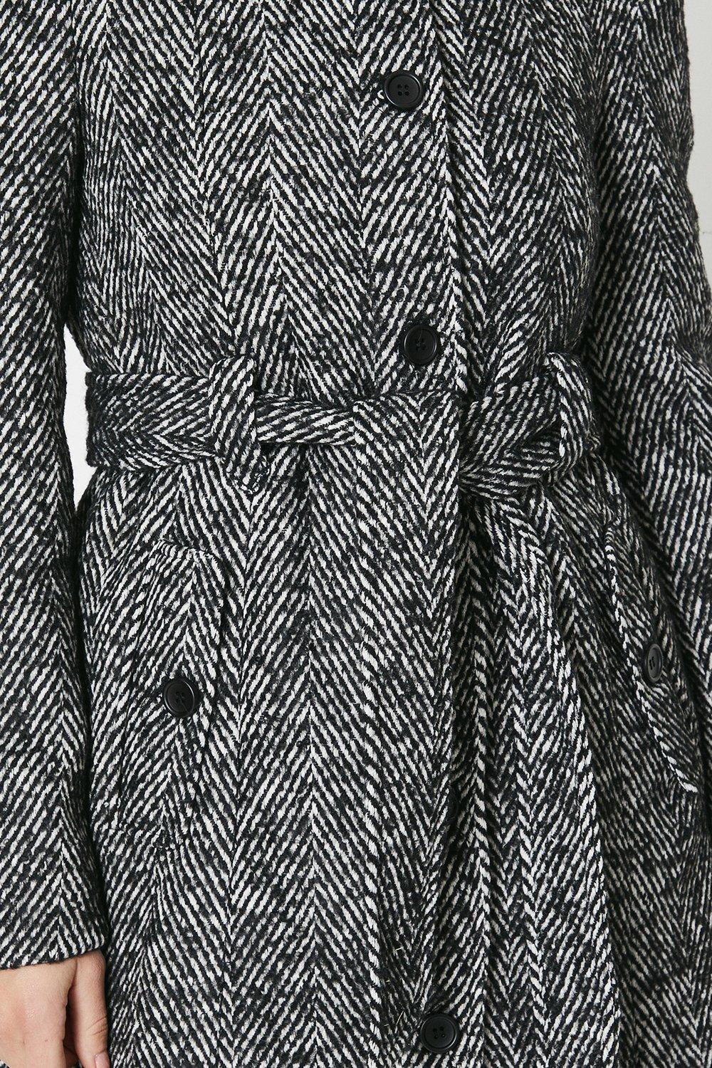 Oasis ash funnel neck discount coat