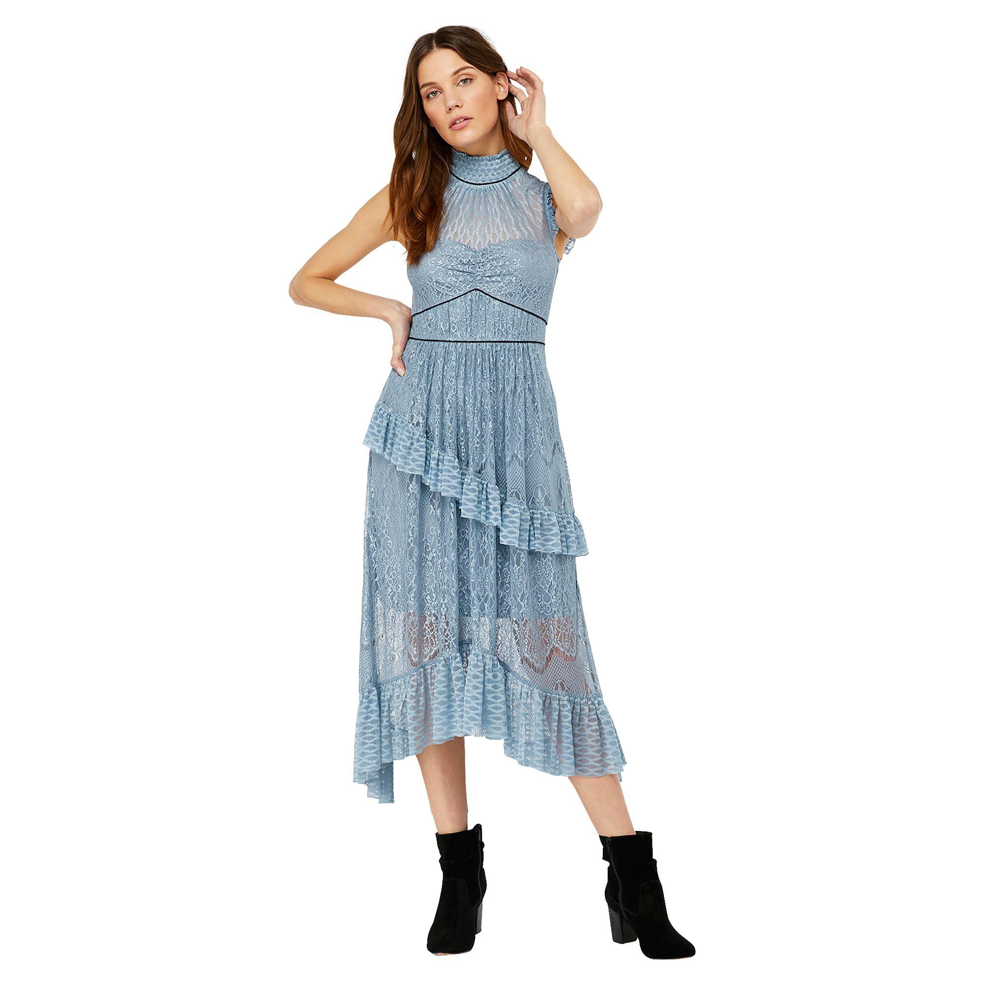 monsoon blue lace dress
