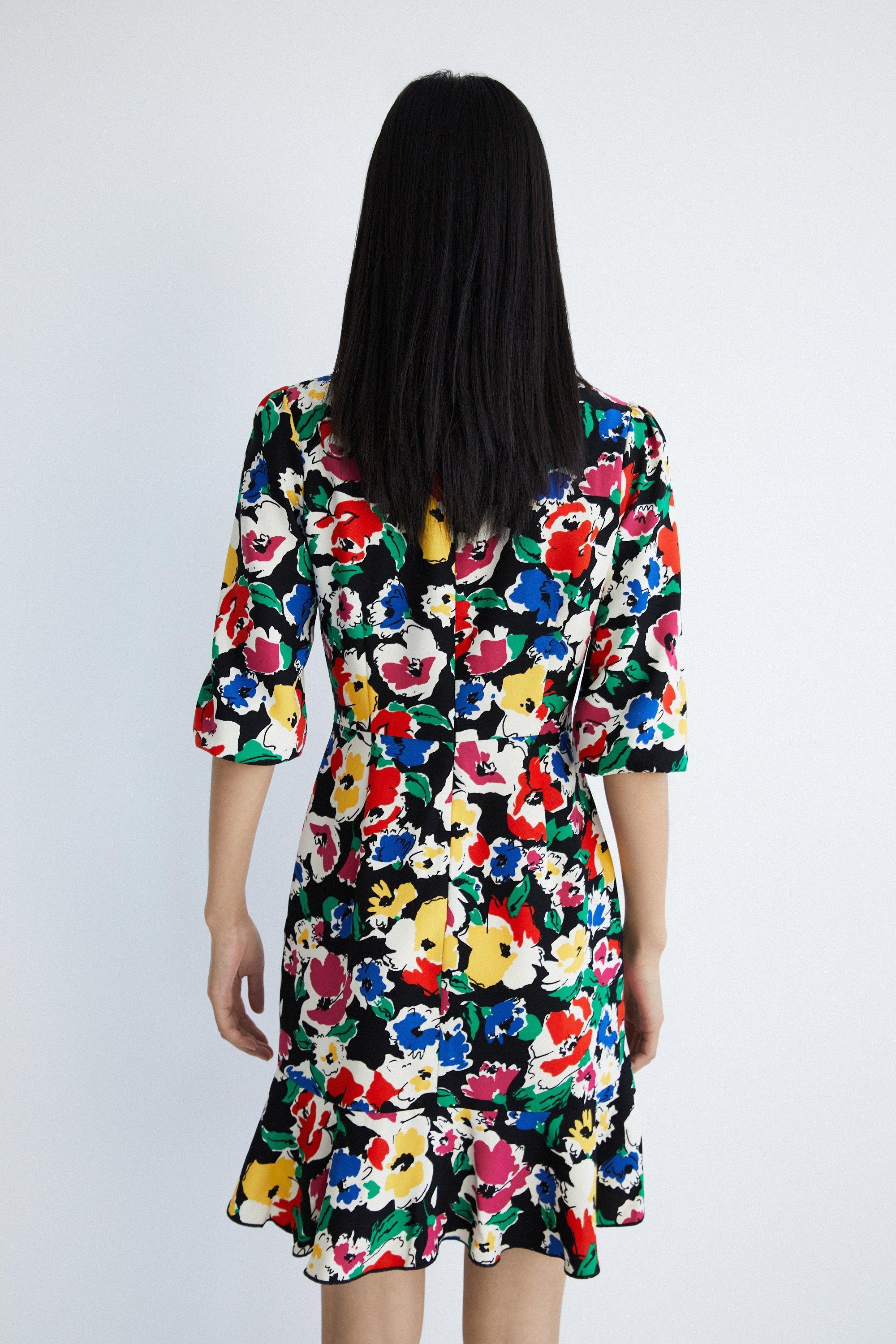 Warehouse white floral dress sales
