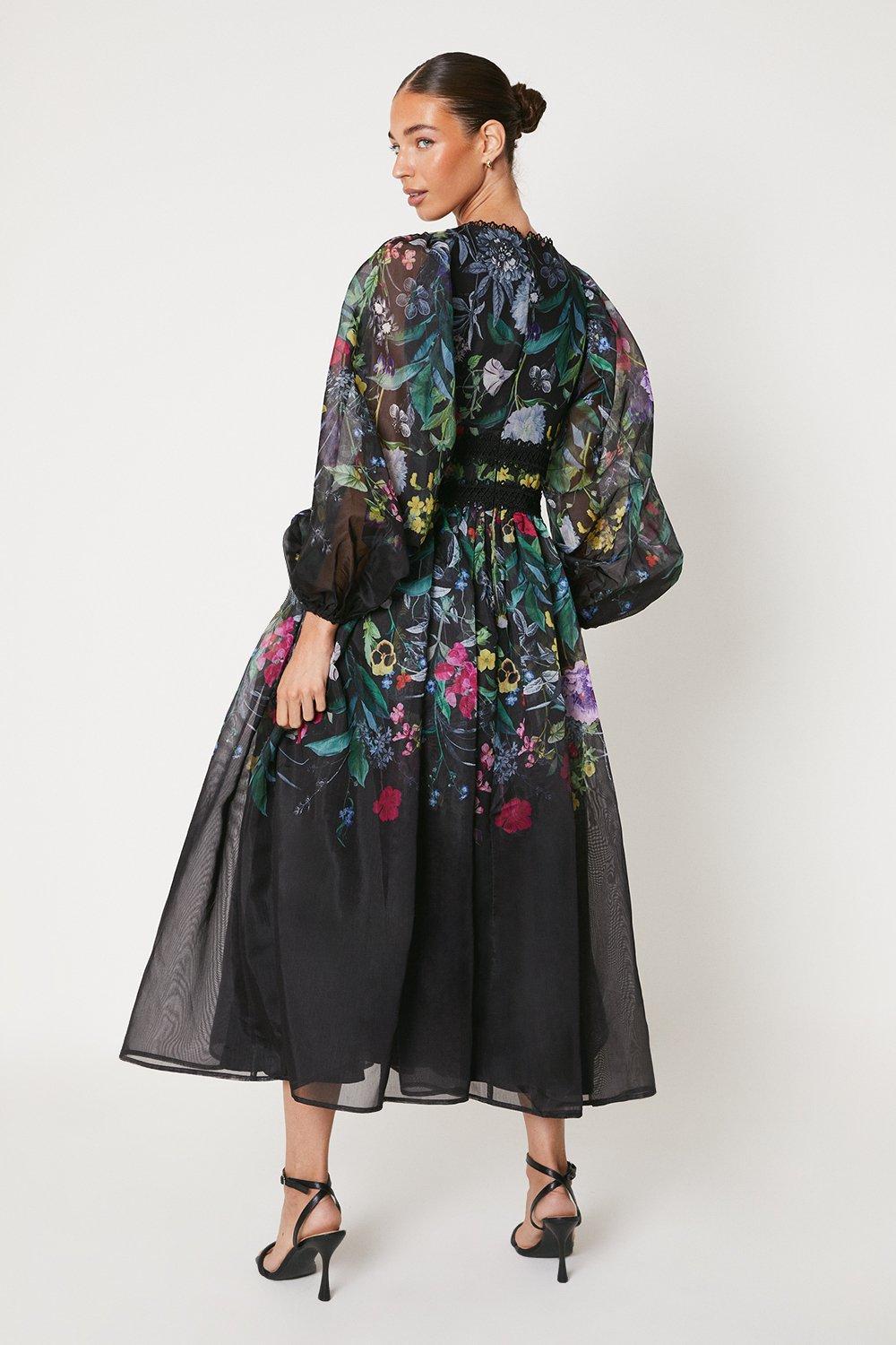 Coast gina embroidered dress cheap