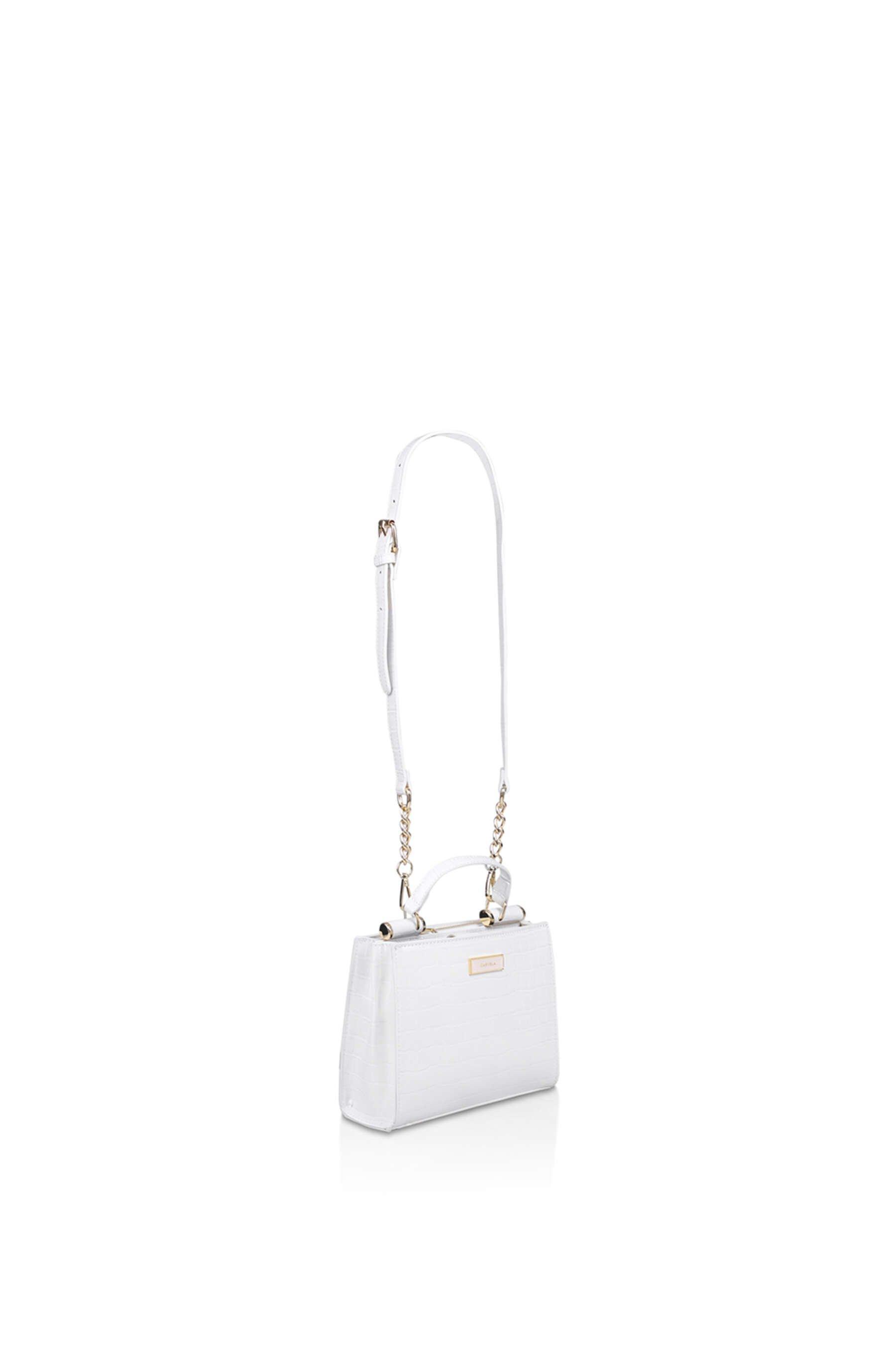 Carvela faux croc mini tote outlet bag