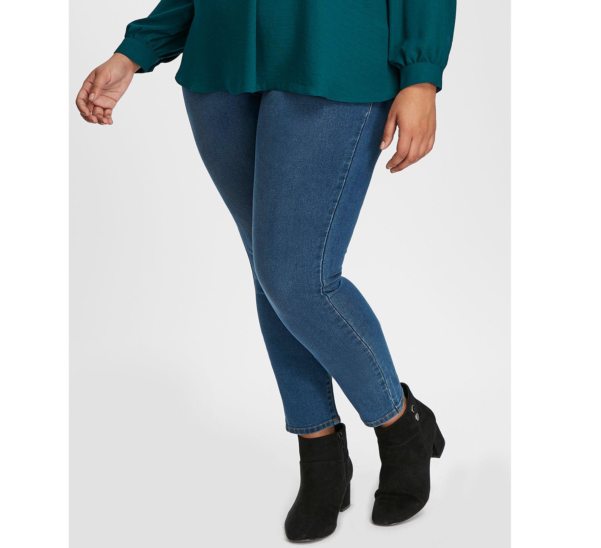 evans denim jeggings