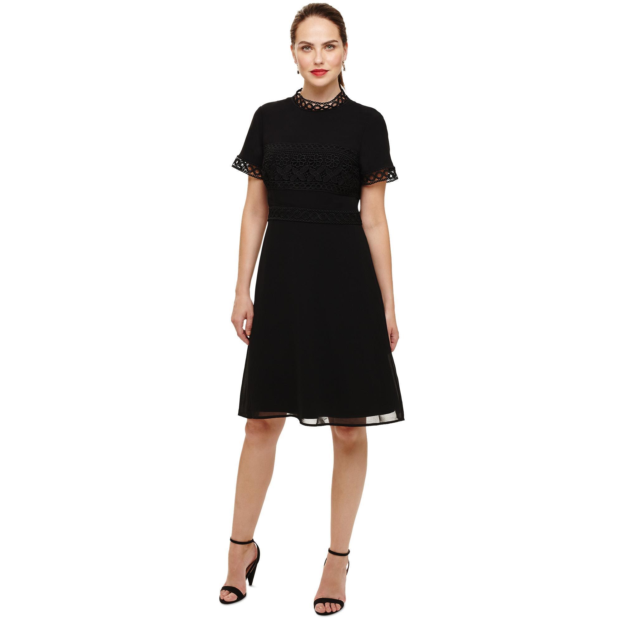 phase eight black lace dress
