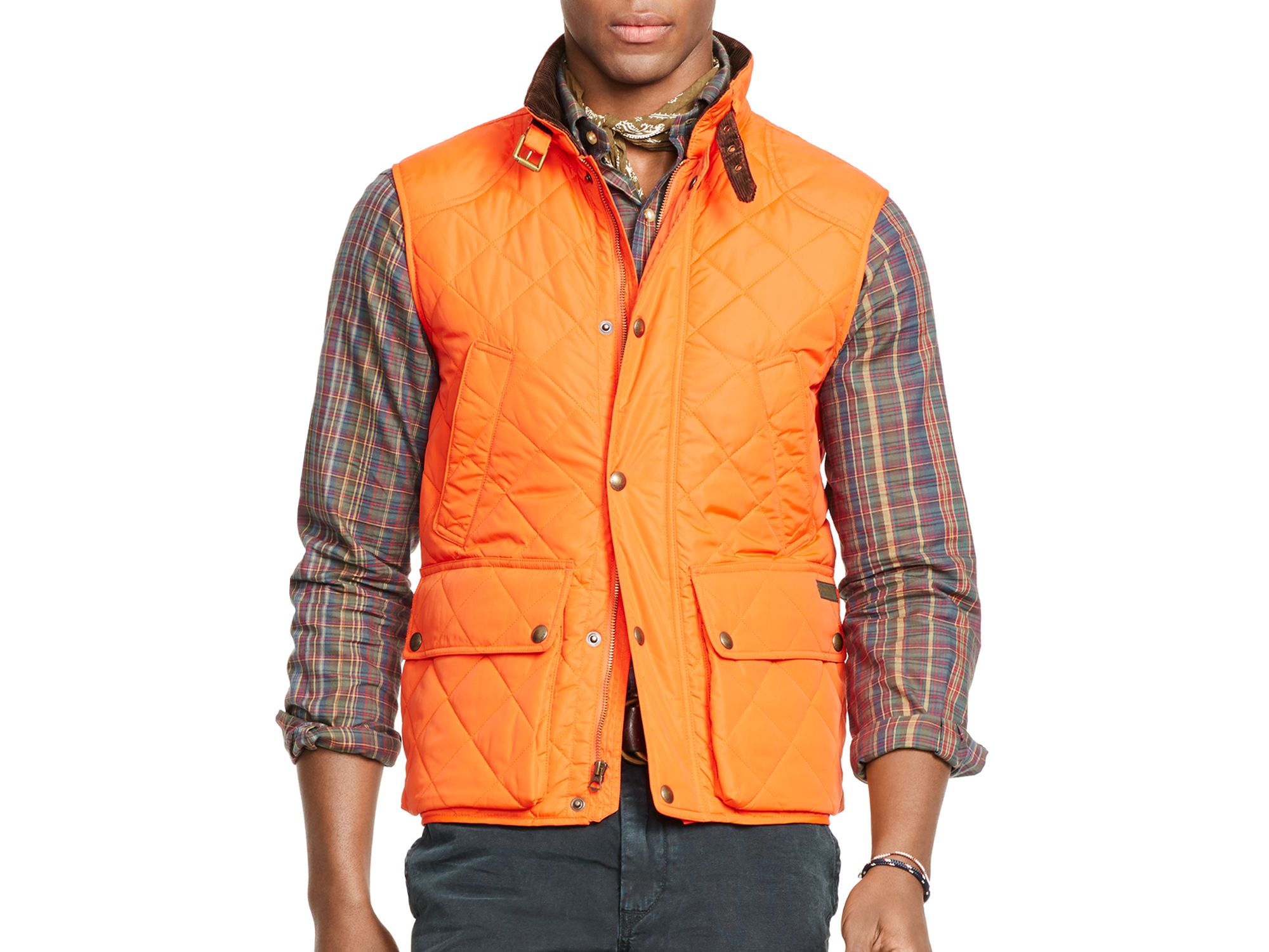 ralph lauren jacket orange