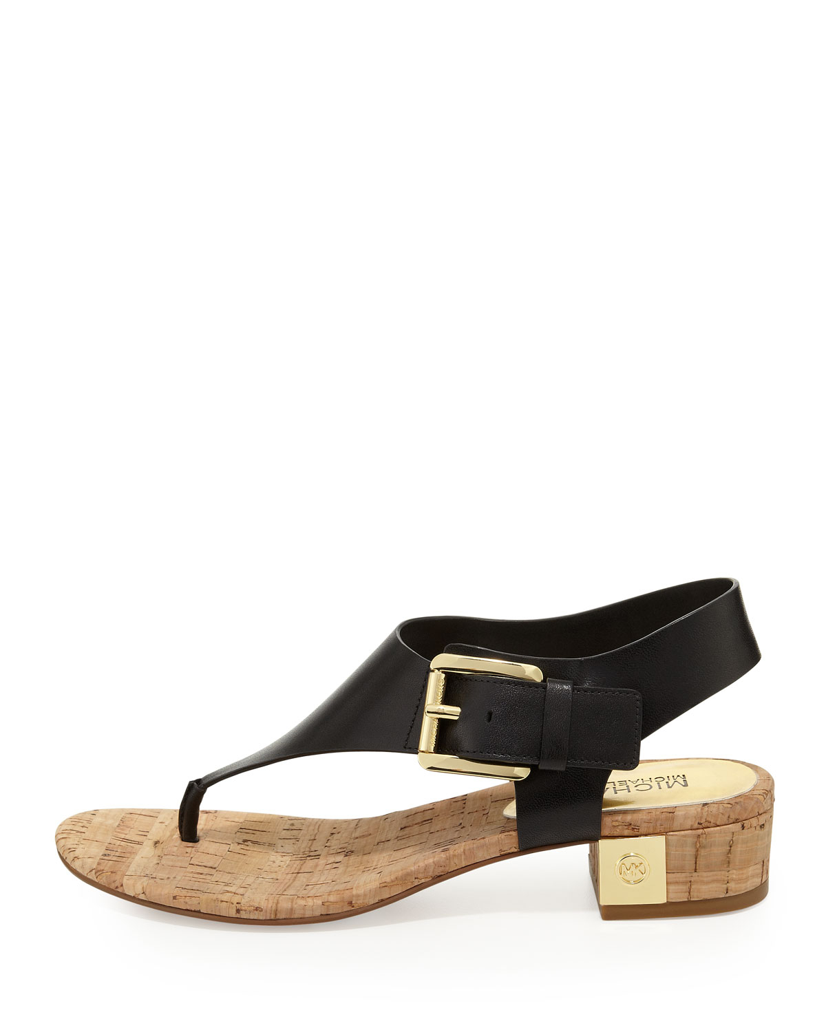 michael kors briar leather thong sandals