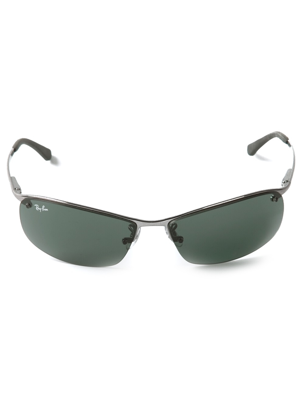 ray ban oval sunglasses black