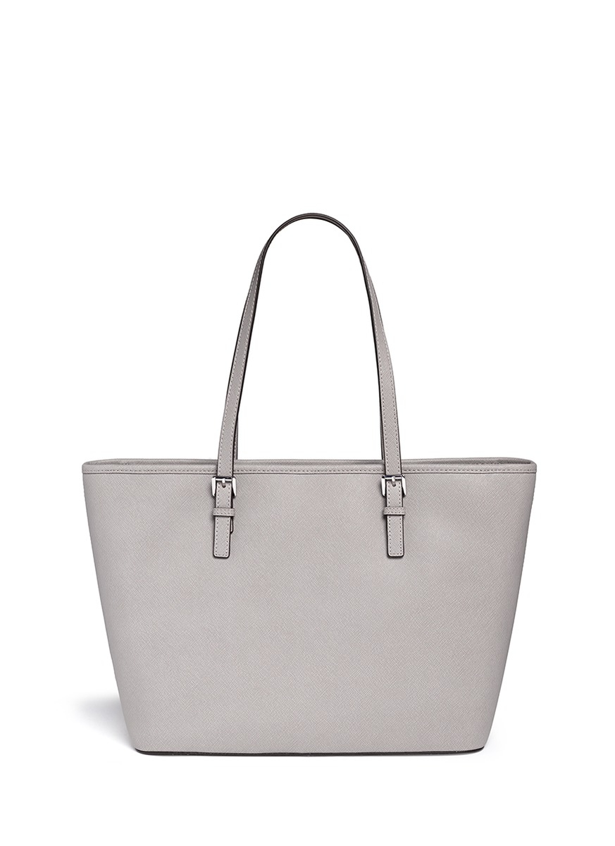Jet Set Travel Large Saffiano Leather Top-zip Tote