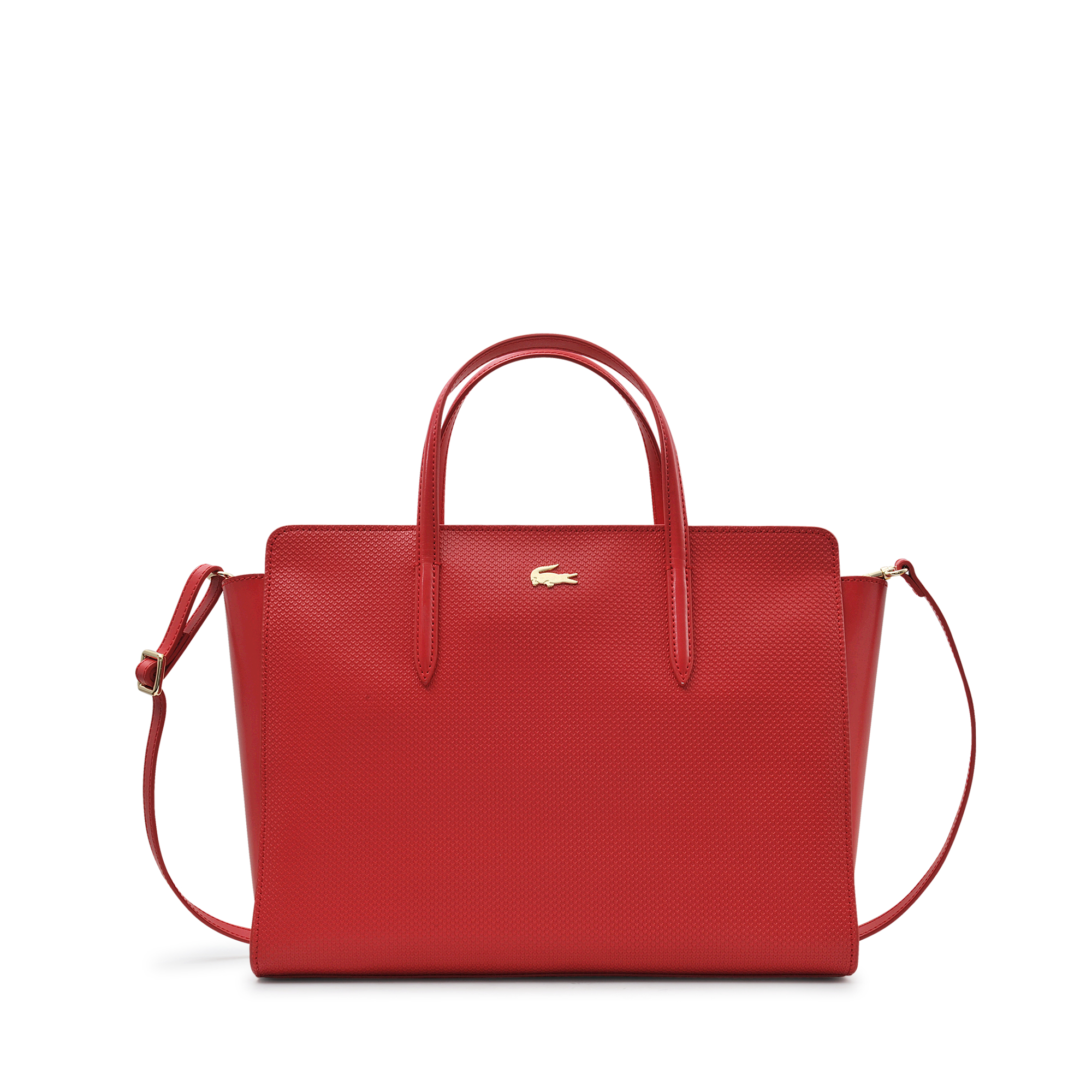 lacoste red bag