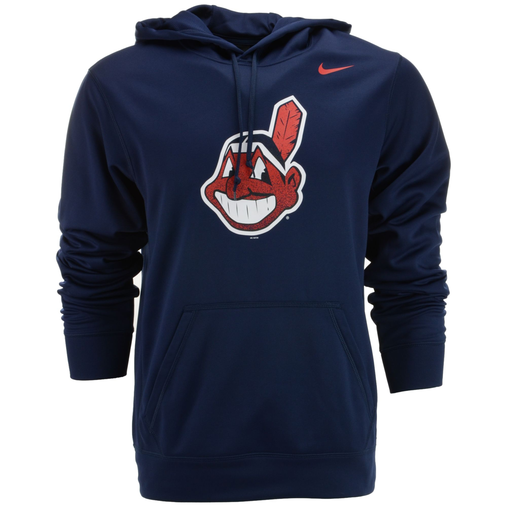 Nike Mens Cleveland Indians Logo Performance Hoodie in Blue for Men  Lyst