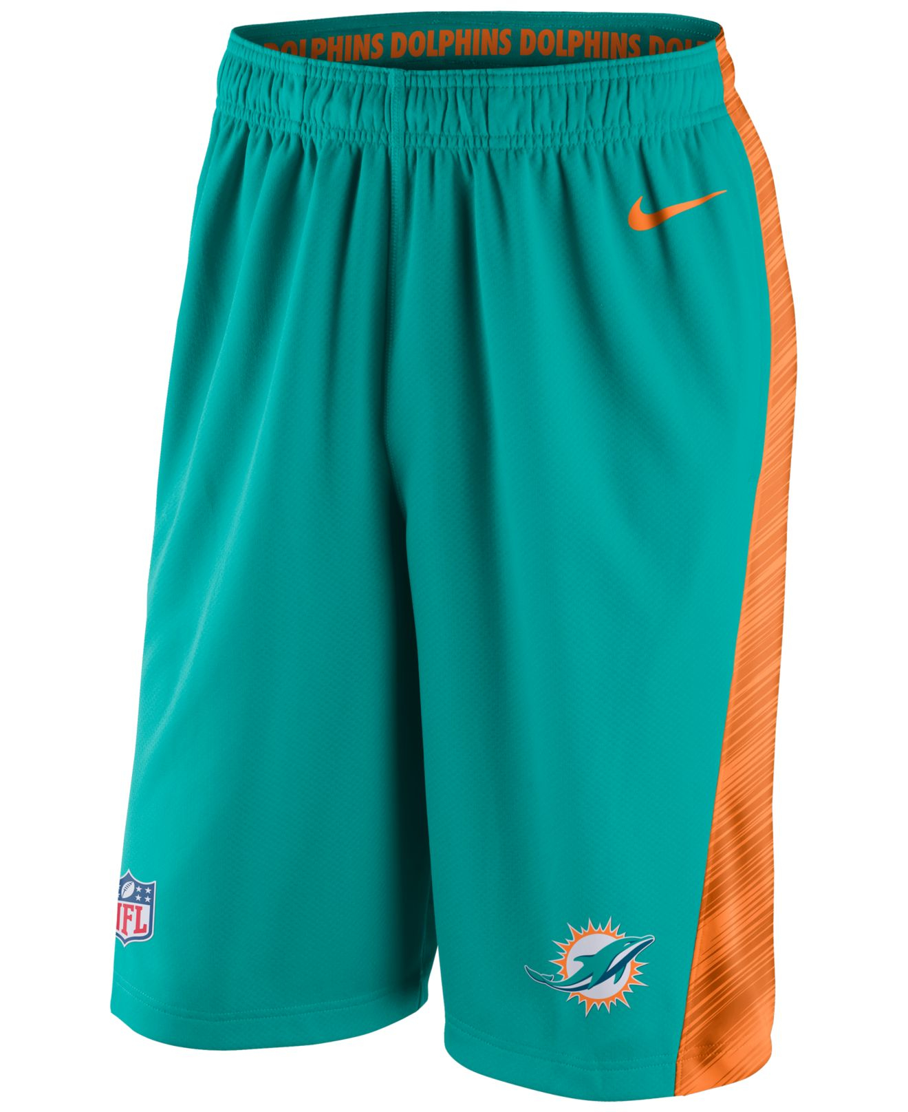 Miami Dolphins Fly Xl Dri-Fit Shorts 