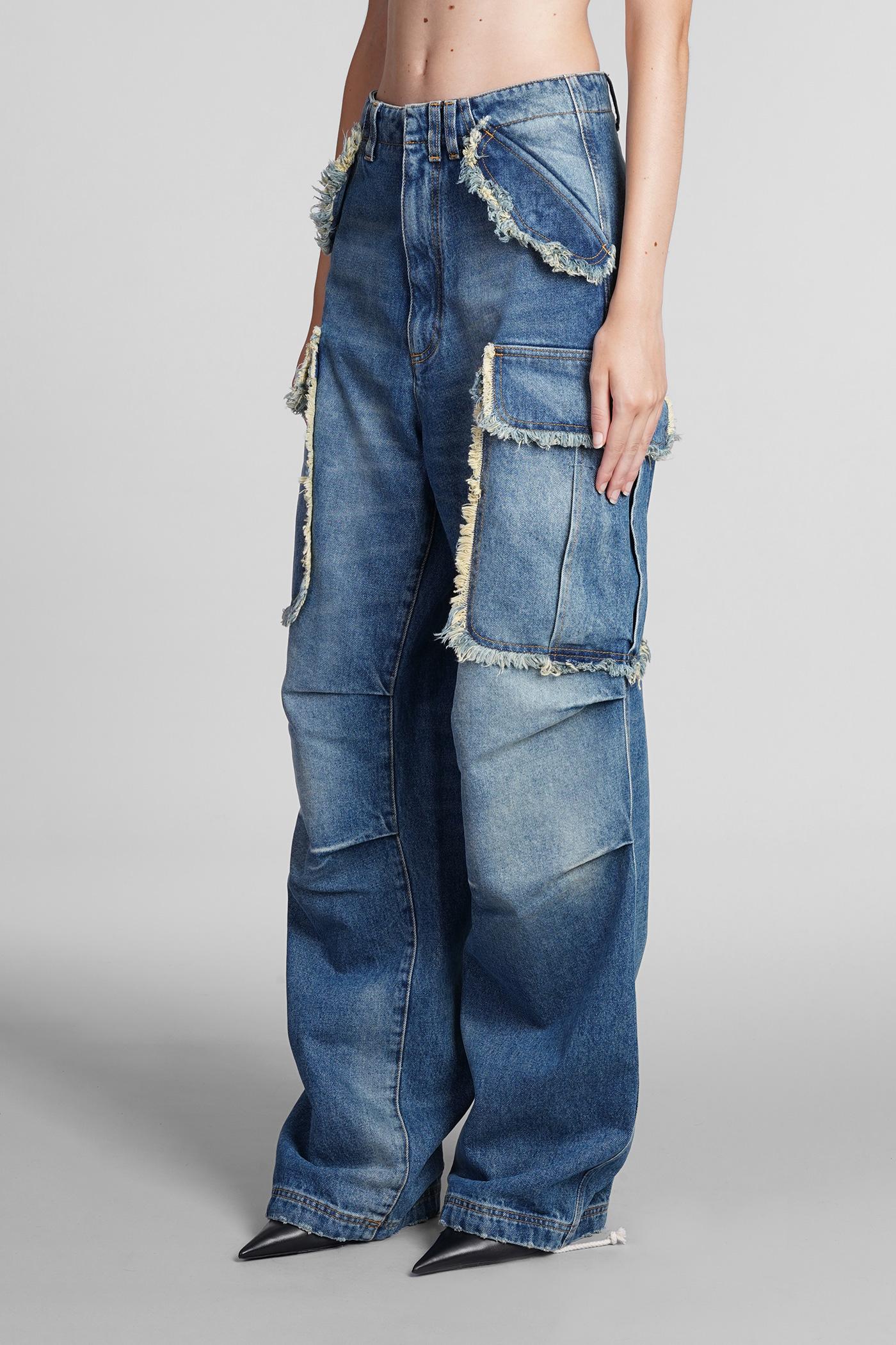 DARKPARK Vivi Jeans In Cyan Denim in Blue | Lyst