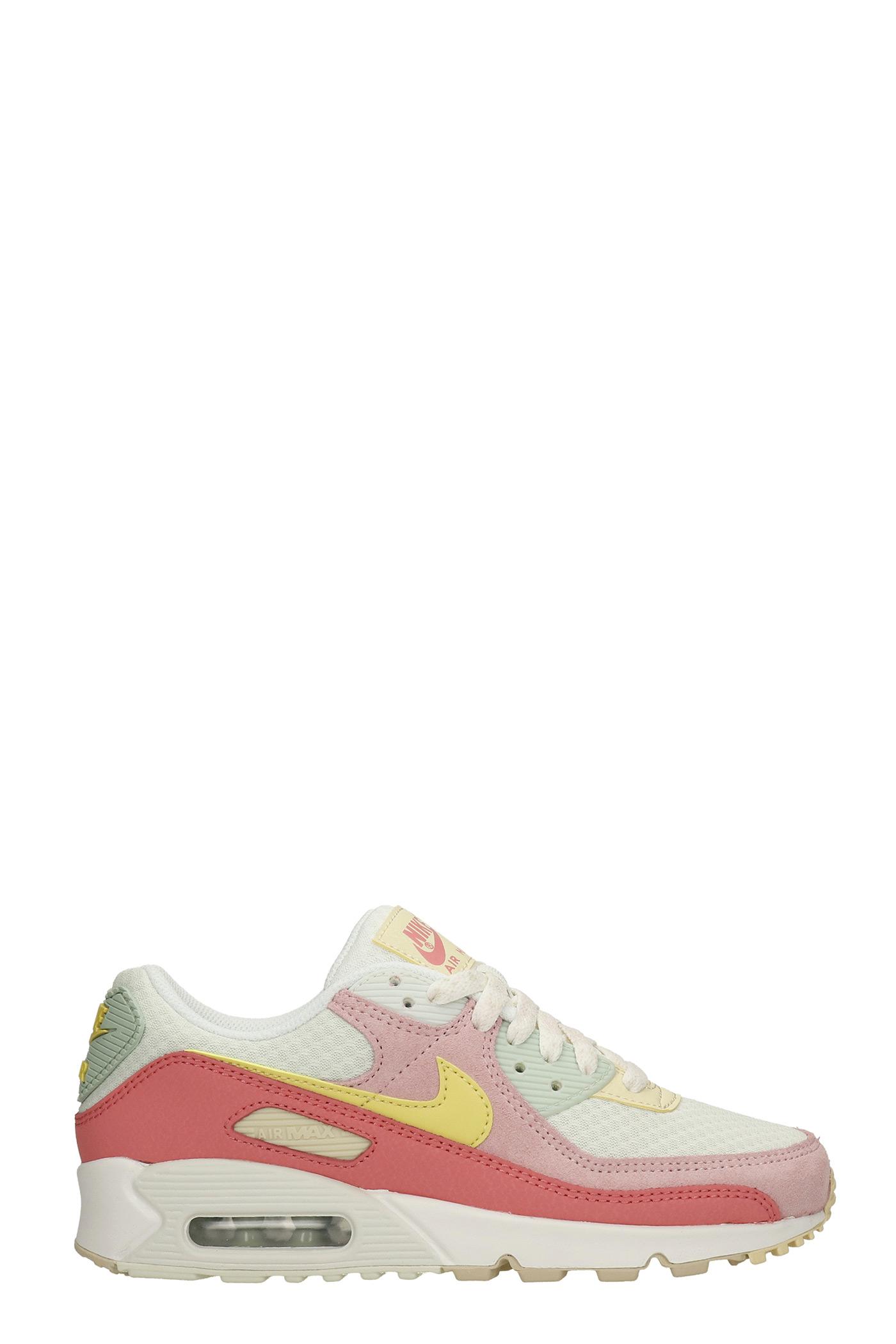 Nike Air Max 90 Sneakers In Rose-pink 