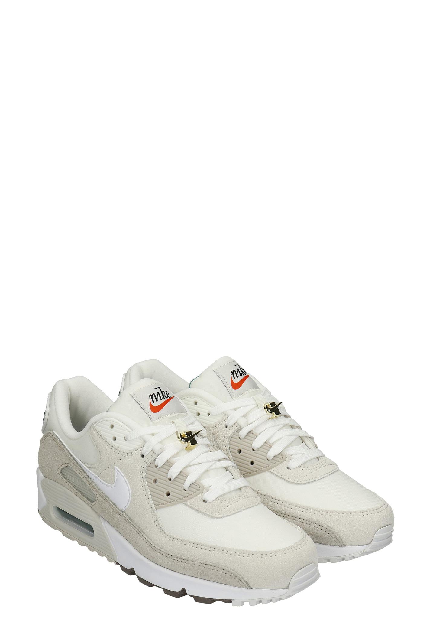 Nike Air Max 90 Se Sneakers In White Suede And Leather for Men | Lyst ان جي