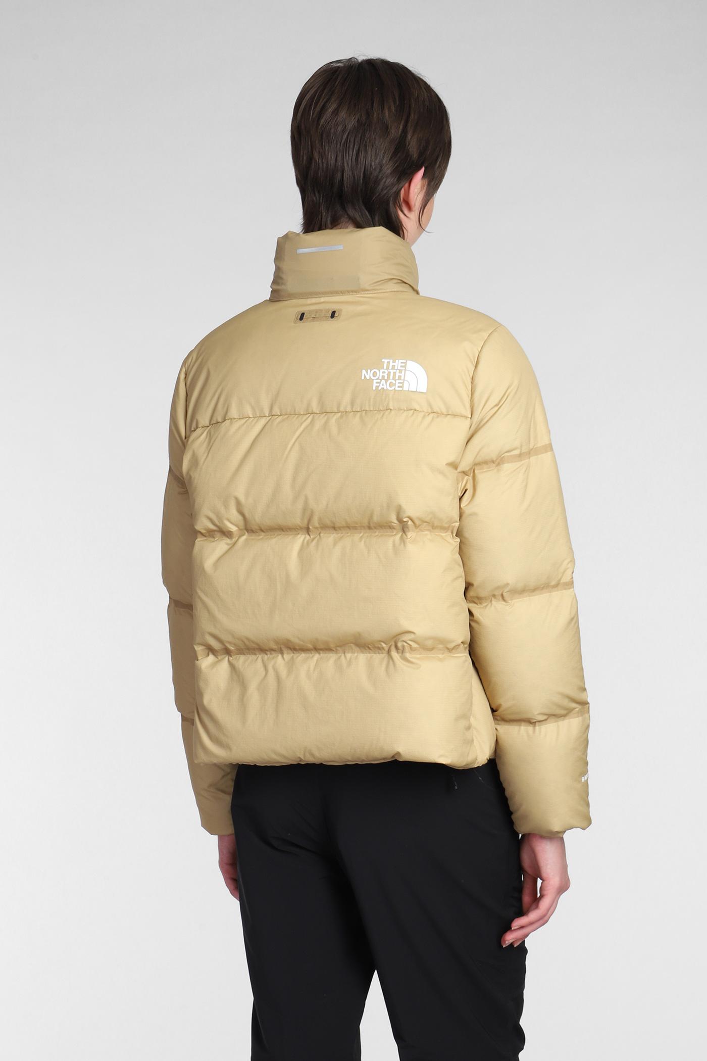 The North Face Puffer In Khaki Polyamide in Natural | Lyst