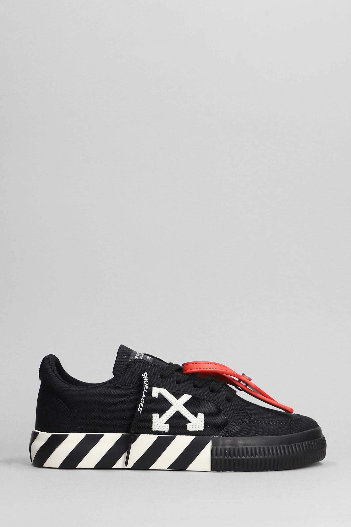 Off-White c/o Virgil Abloh Vulcanized Low-top Sneakers in Black Lyst