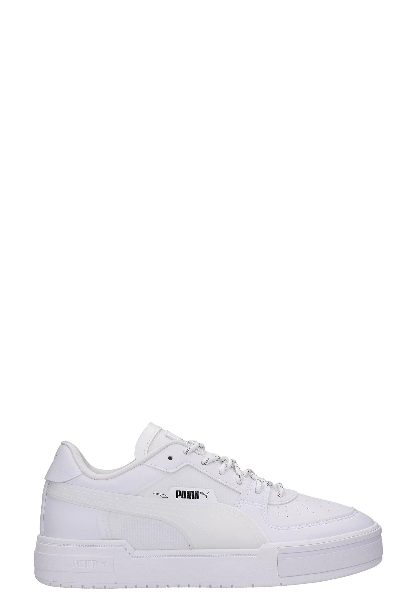 PUMA Ca Pro Ls Sneakers In White Leather for Men | Lyst