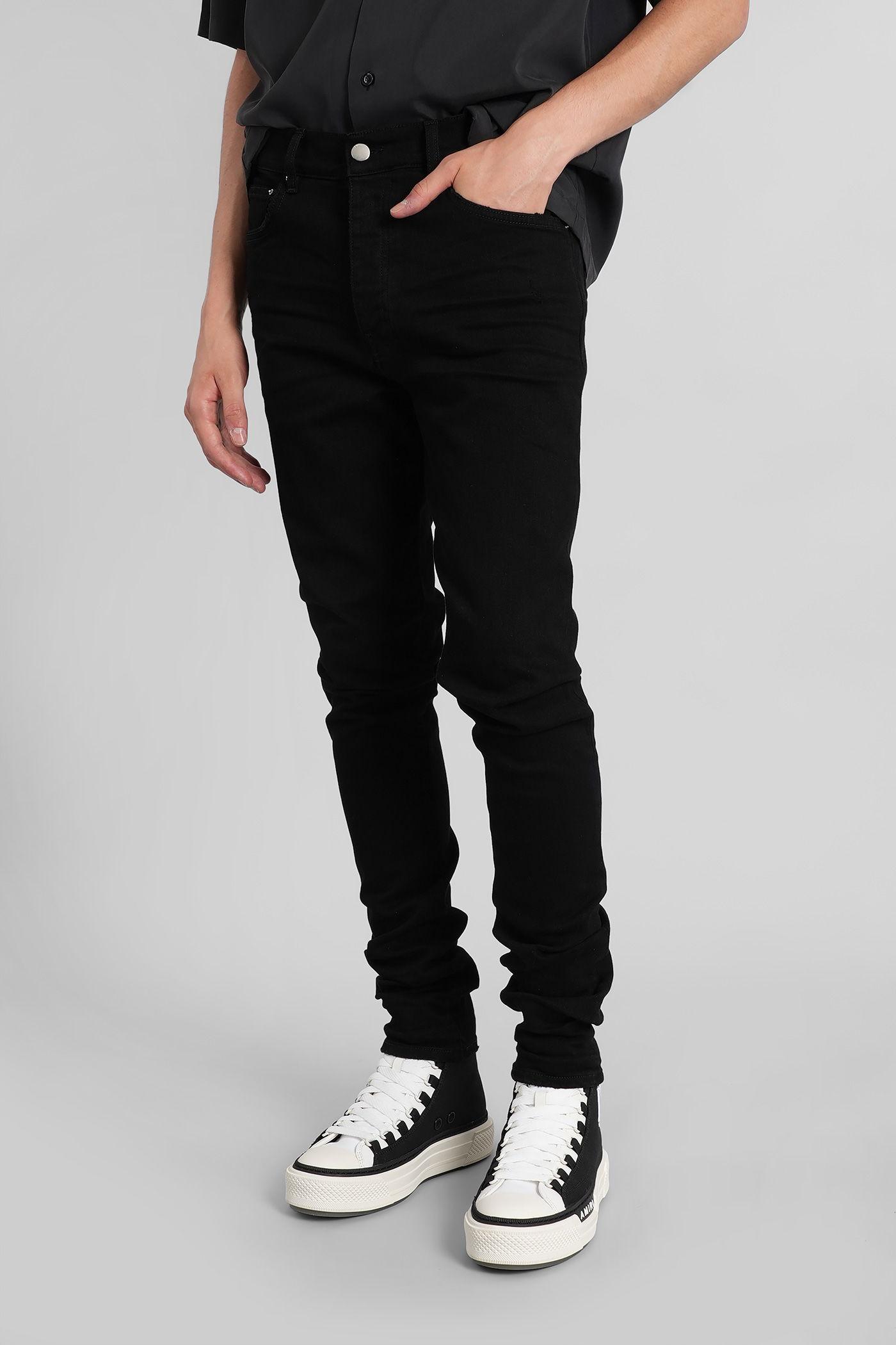 Amiri Stack Jean Jeans in Black for Men | Lyst