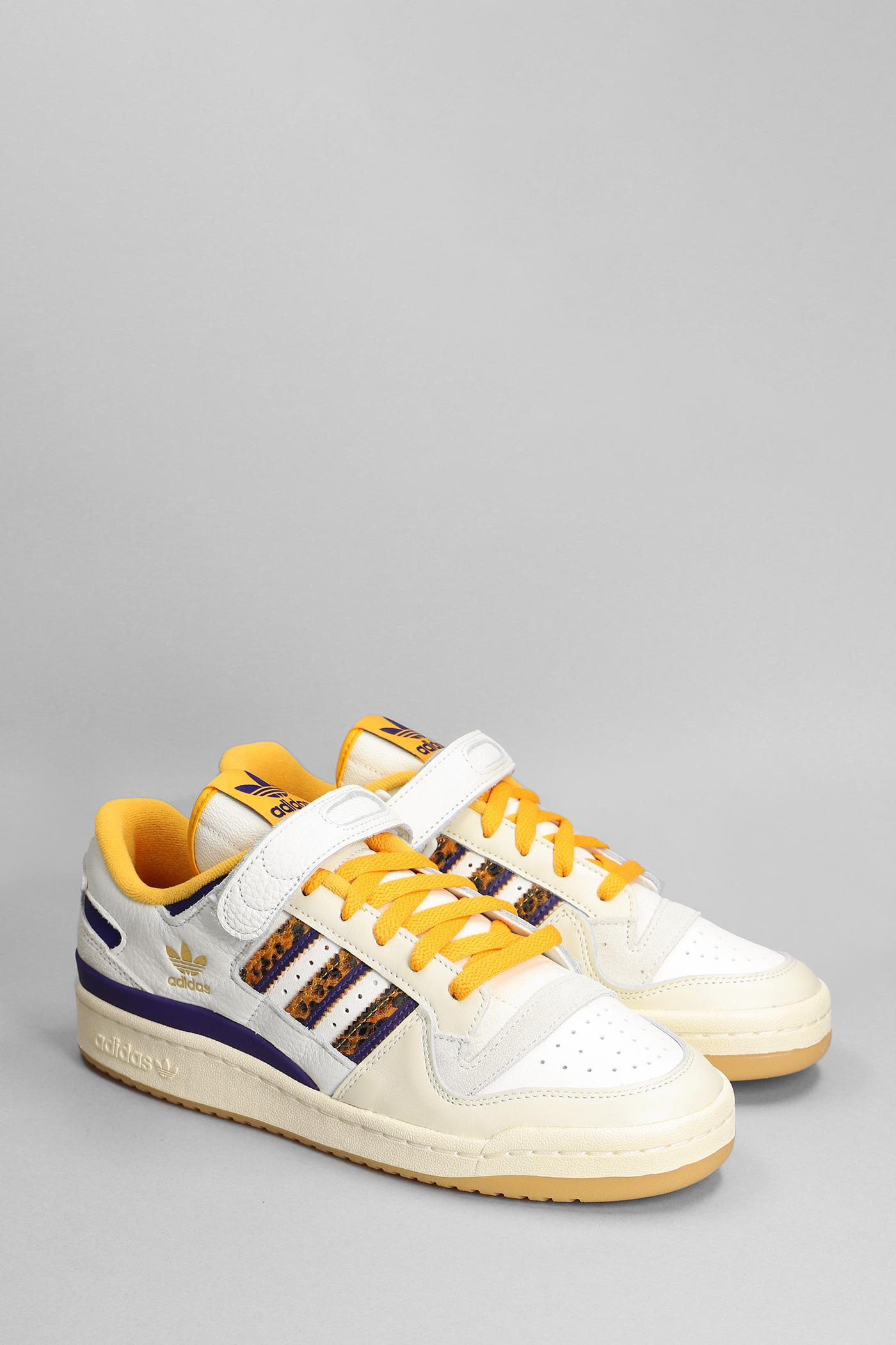 adidas Forum 84 Low Sneakers In White Leather for Men | Lyst