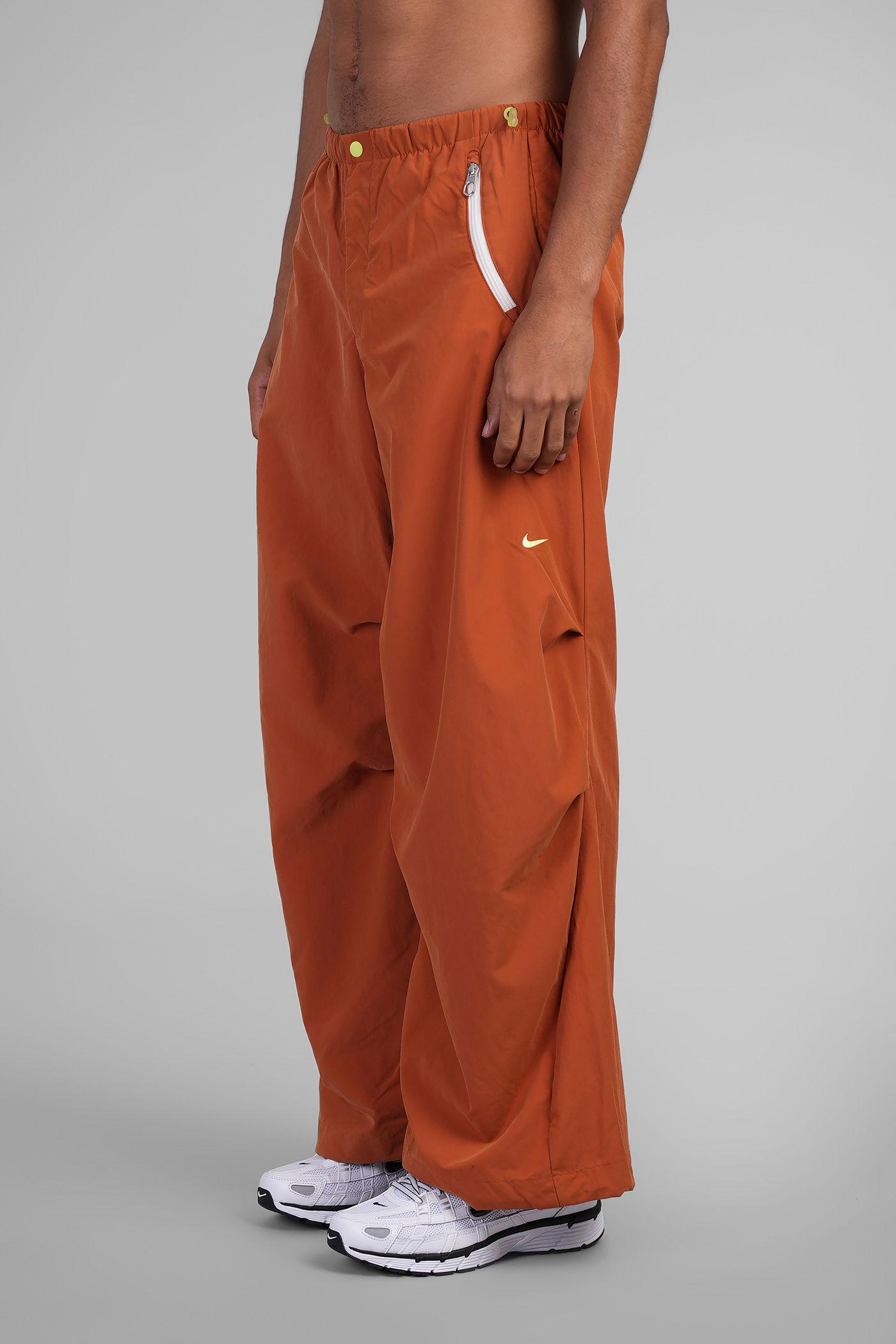 orange nike cargo pants